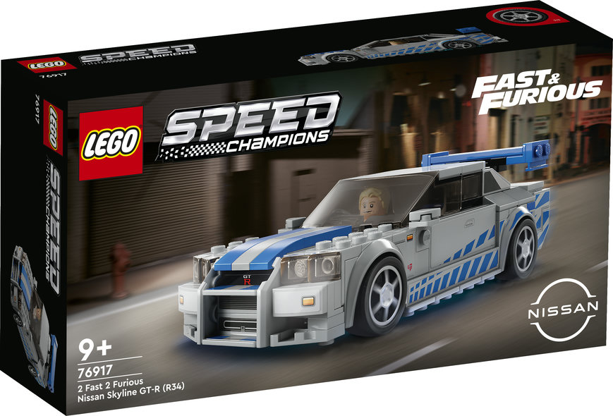 LEGO® Bau- & Konstruktionsspielzeug LEGO® 76917 - Speed Champions Nissan Skyline GT-R (319 Teile)