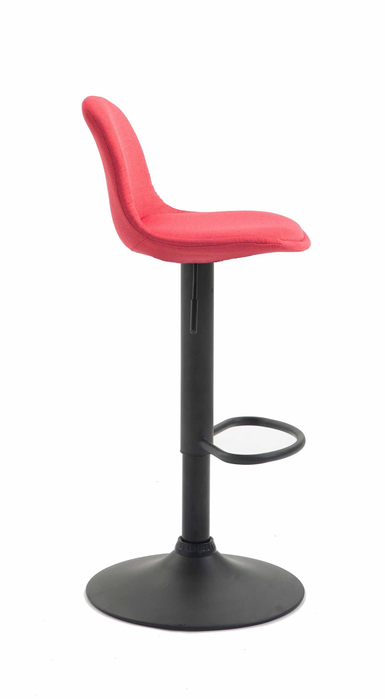 Barhocker Kiel Stoff schwarz