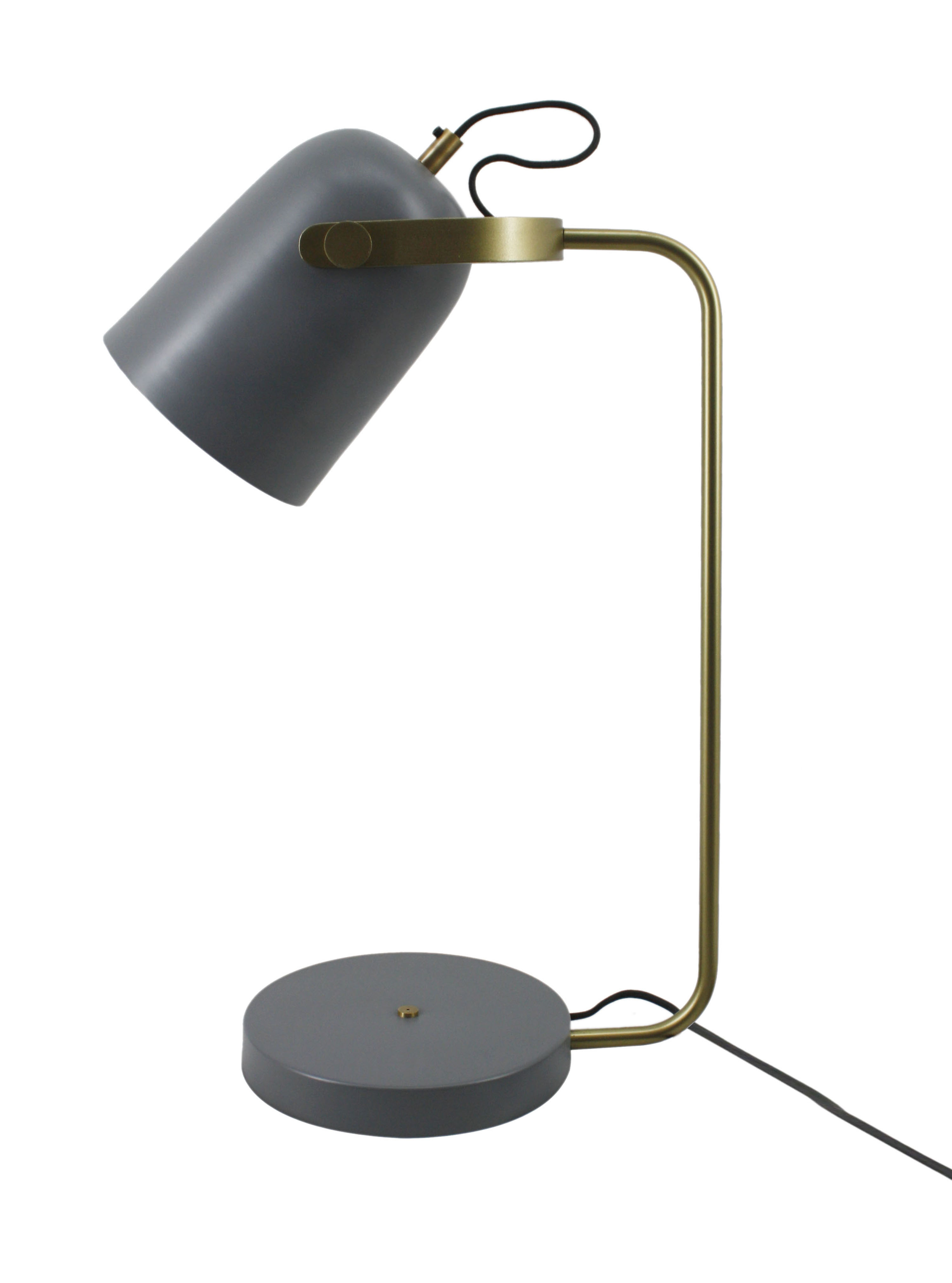 Leuchten Tischlampe Caroline 487 Grau