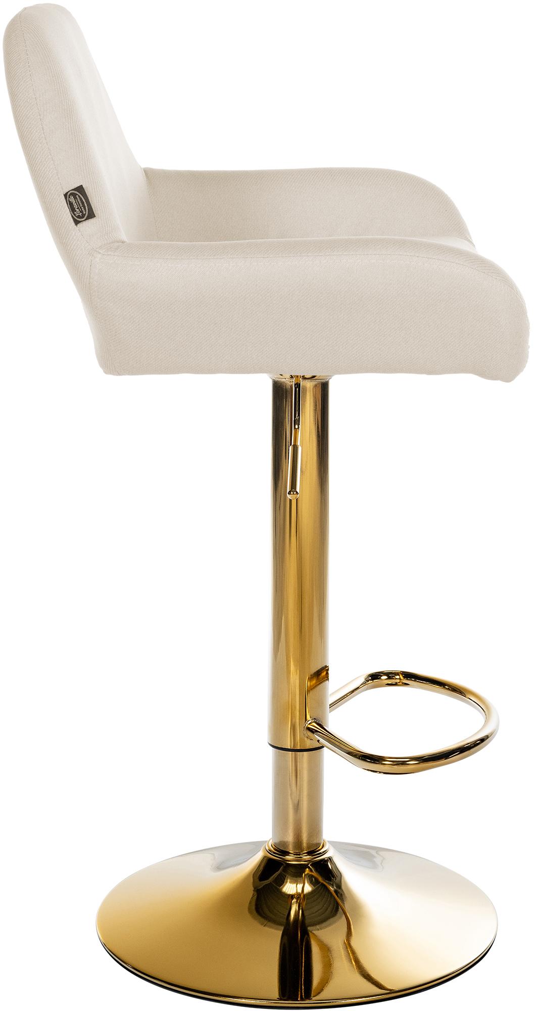 Barhocker Braga Gold Stoff
