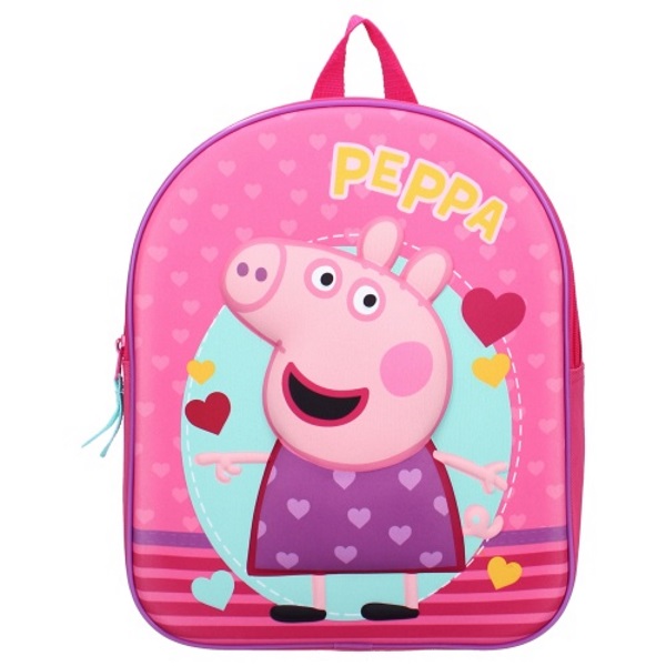 Vadobag Europe B.V. Schulranzen Peppa Pig -  3D Rucksack "Strong Together" 32cm