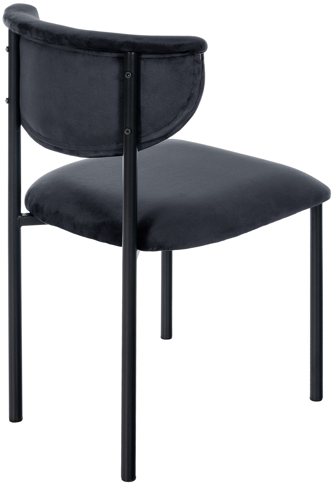 2er Set Besucherstuhl Gambell Samt