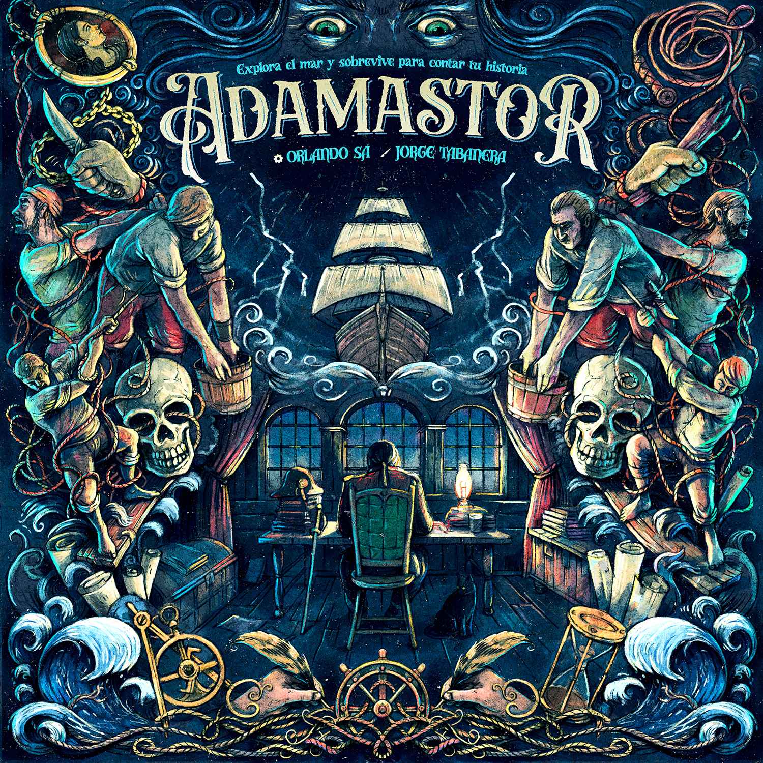 Pegasus Brettspiele & Gesellschaftsspiele Adamastor – Kennerspiel