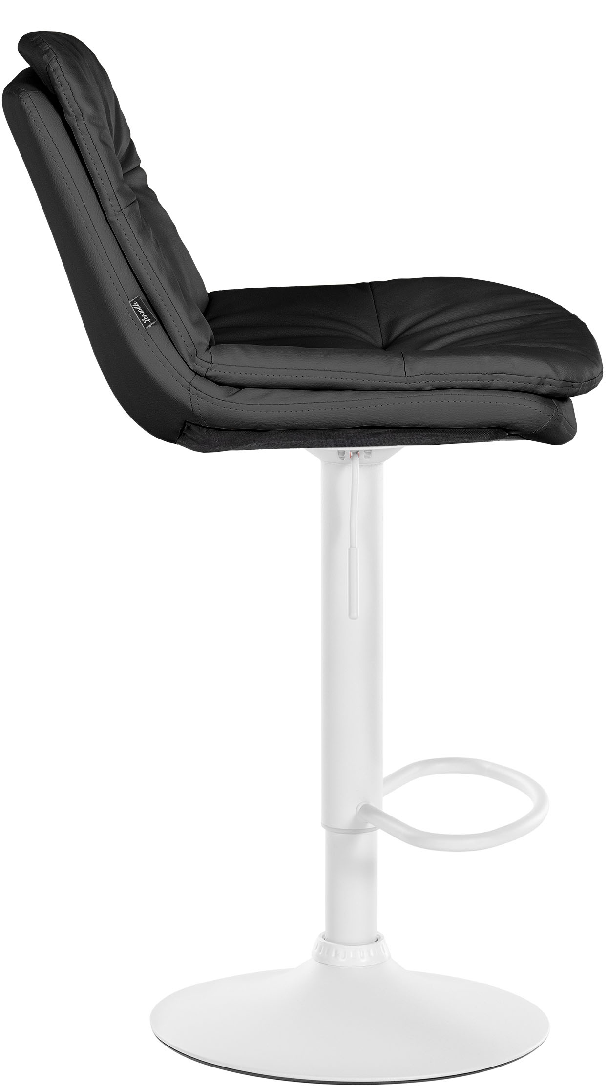 Barhocker Laurel Kunstleder weiß