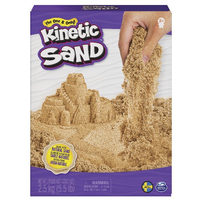 Spin Master Bastel- & Kreativspielzeug Spin Master 36889 - Kinetic Sand - Braun (2,5 kg)