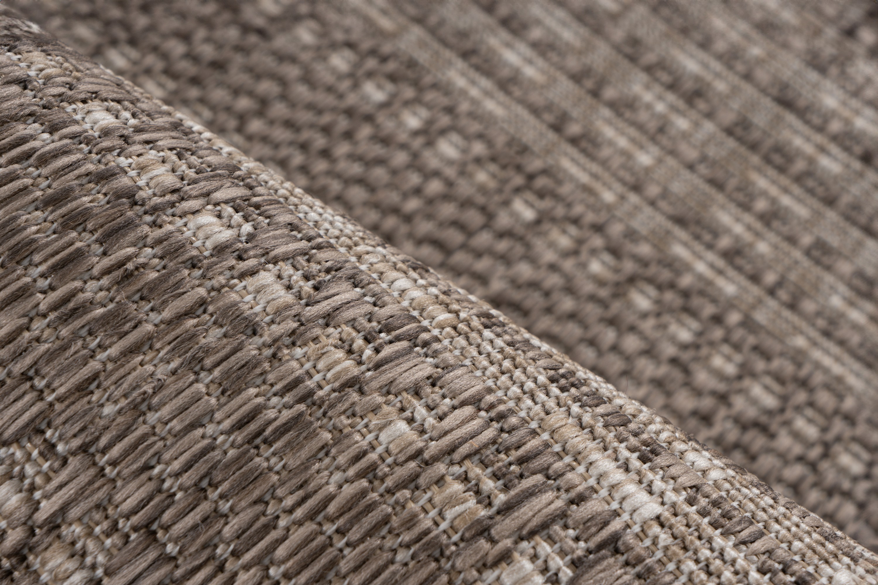 Teppich Nibru 125 Taupe 120 x 170 cm