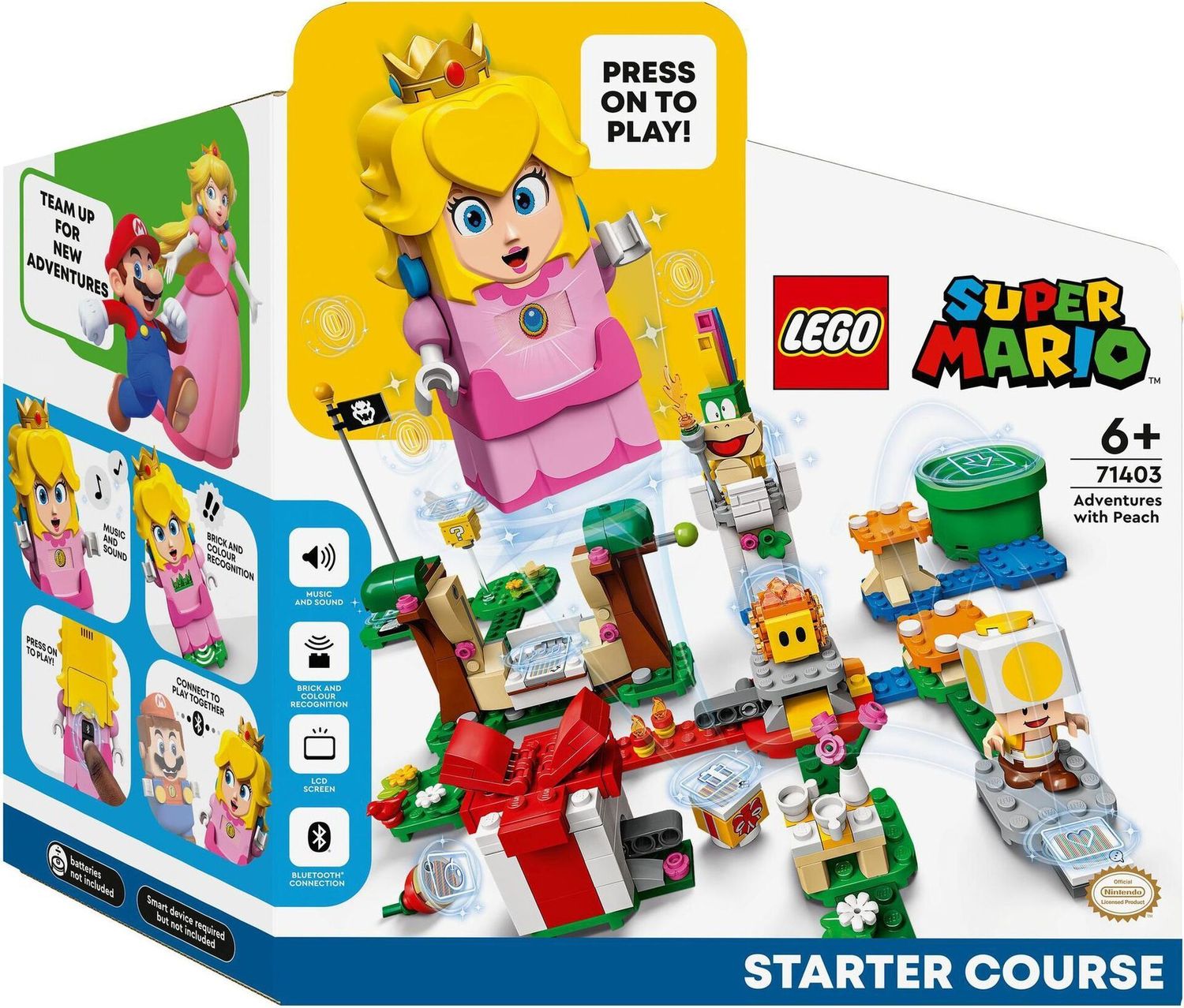 LEGO® Super Mario LEGO® 71403 - Super Mario Abenteuer mit Peach Starterset