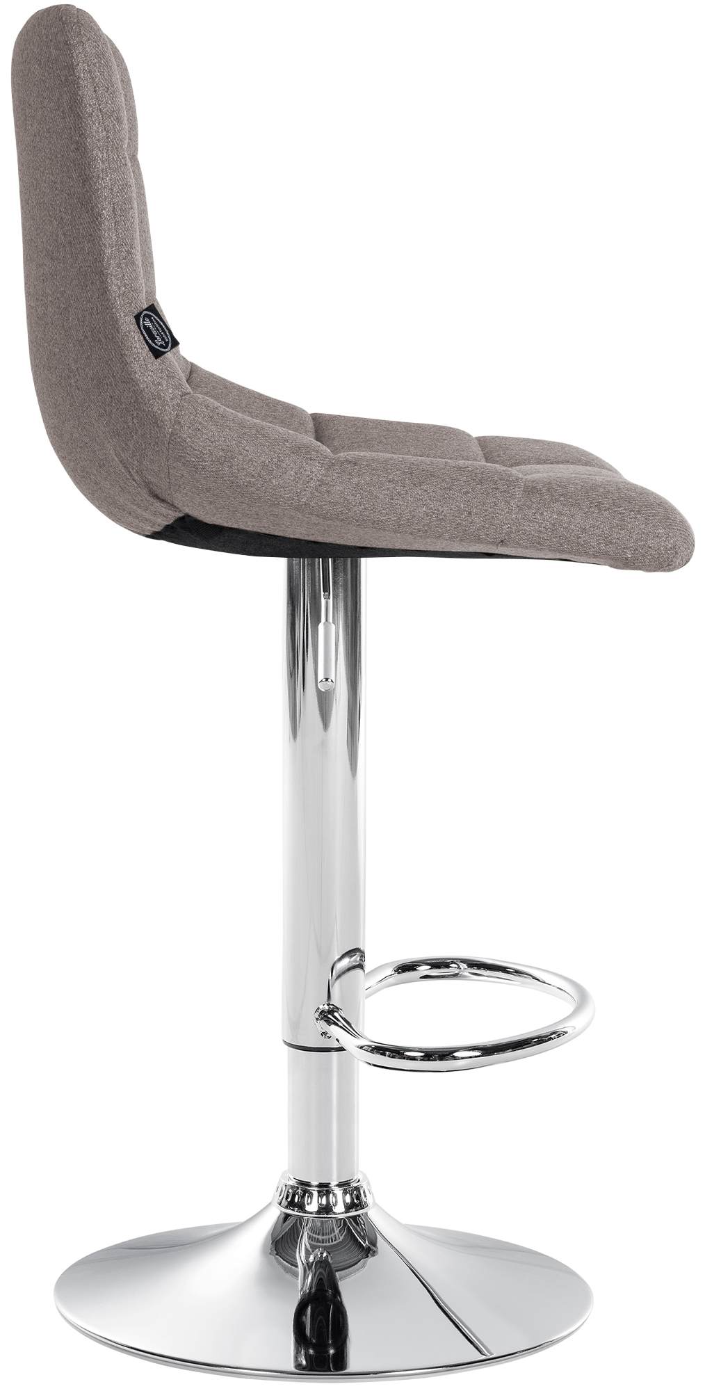 2er Set Barhocker Jerry Stoff chrom
