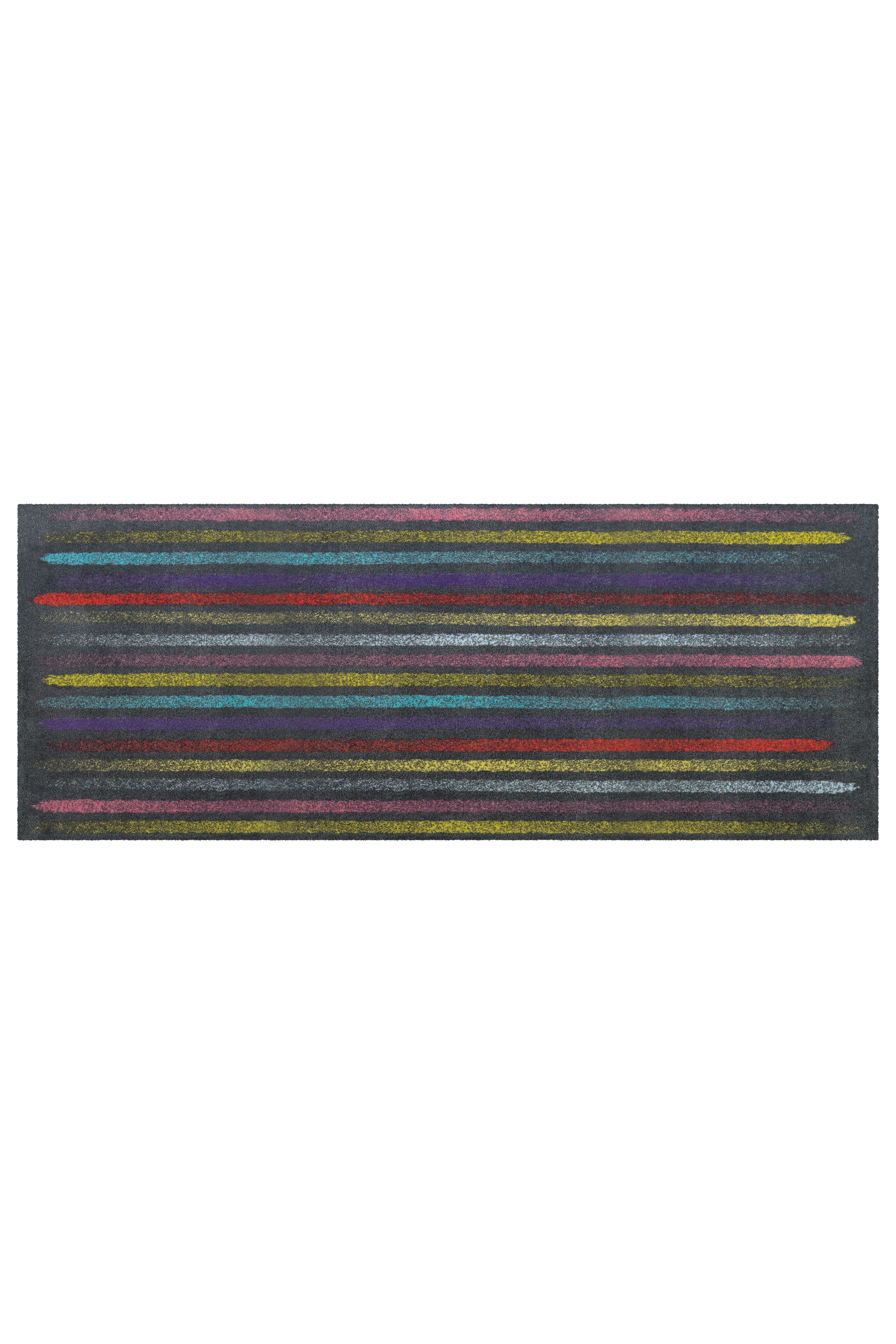 Fußmatte Living Mat 54 Grau / Multi 64cm x 168cm