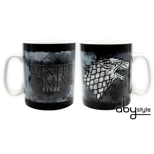 Abysse Küchenutensilien GAME OF THRONES - Stark Jumbo Tasse - 460 ml