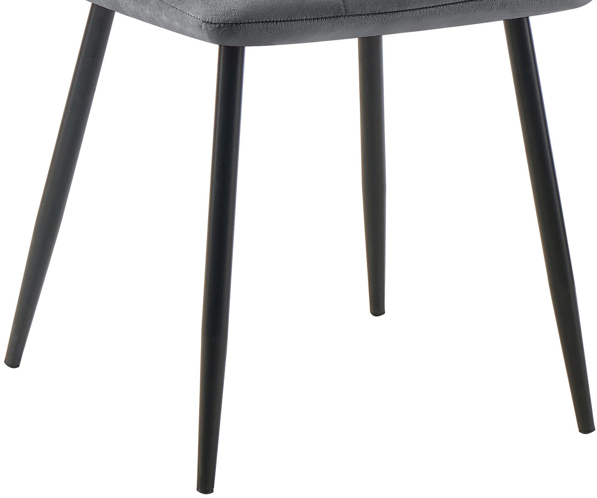 4er Set Esszimmerstuhl Tilde Samt