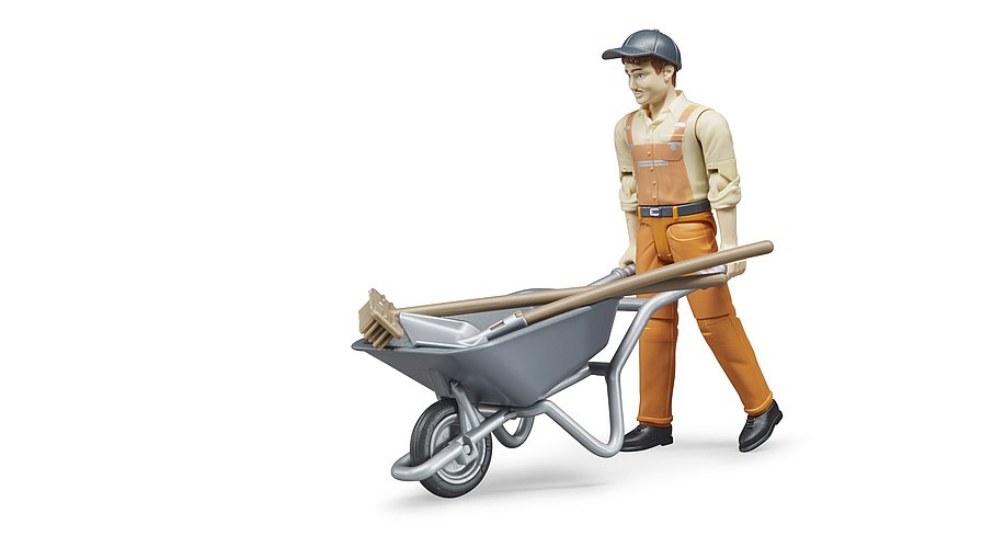 BRUDER Modelle & Fahrzeuge Bruder 62130 - Figurenset Kommunalarbeiter
