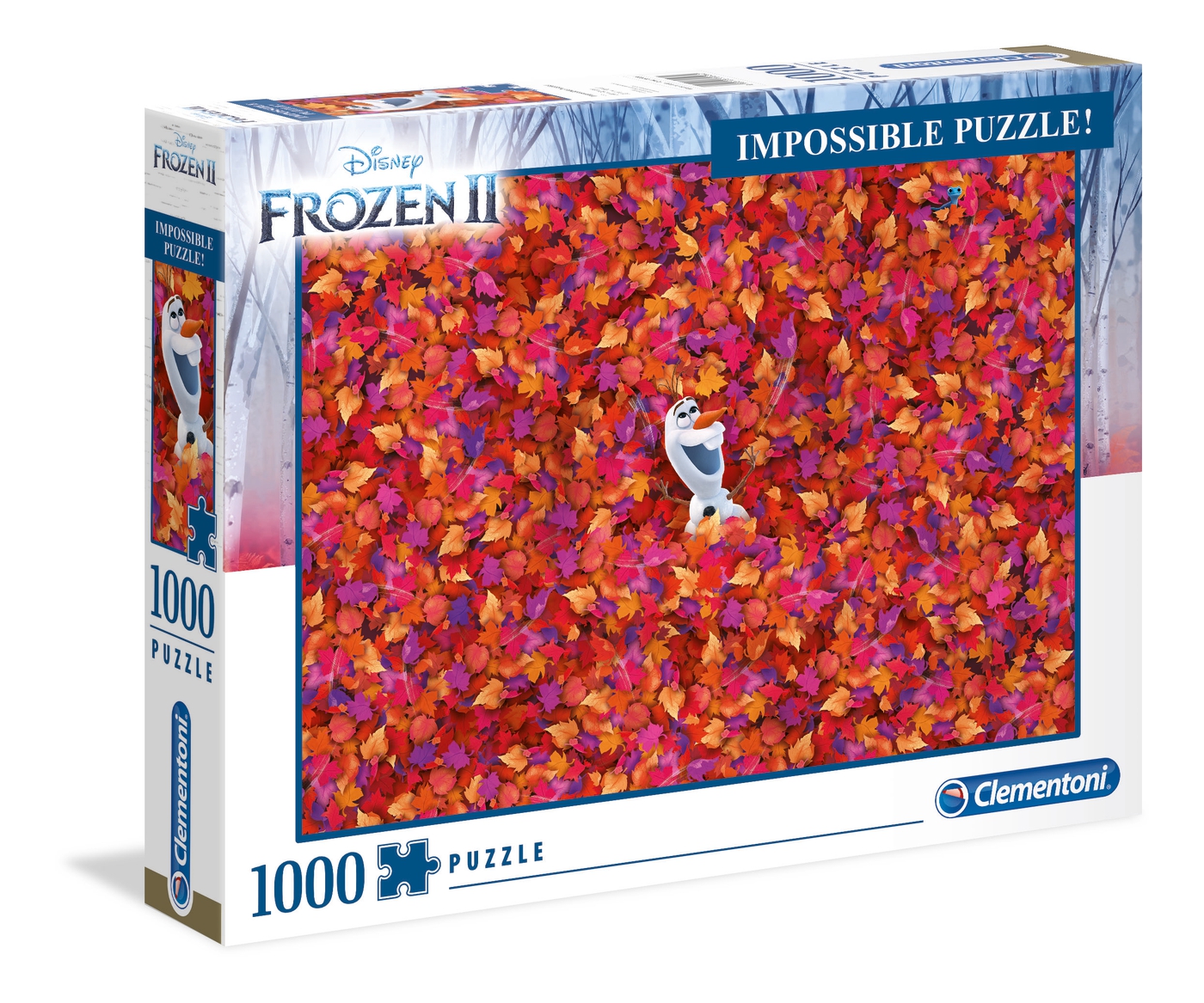 Clementoni Puzzles Clementoni 39526 - Frozen 2 - 1000 Teile - Impossible Puzzle
