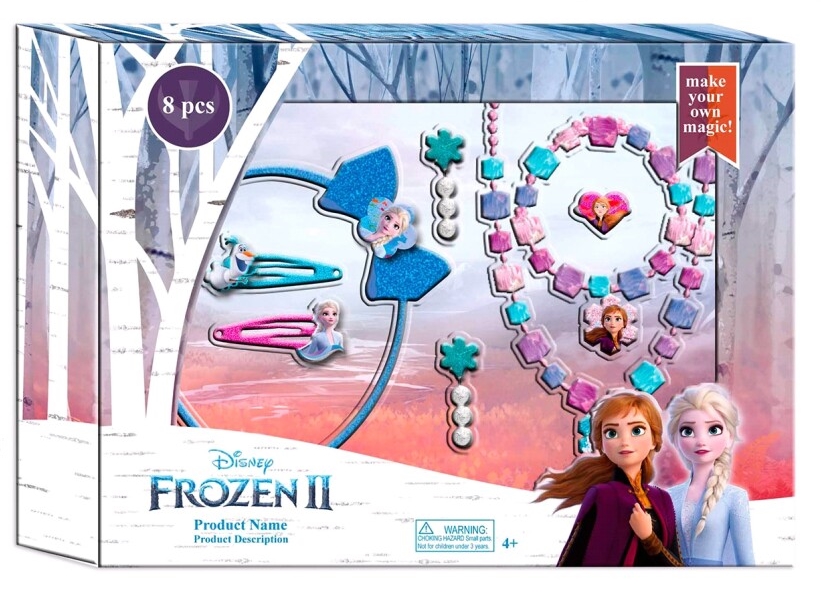 Kids Licensing Eiskönigin Disney Frozen 2 / Die Eiskönigin 2 - Accessoires-Set 8 -tlg.