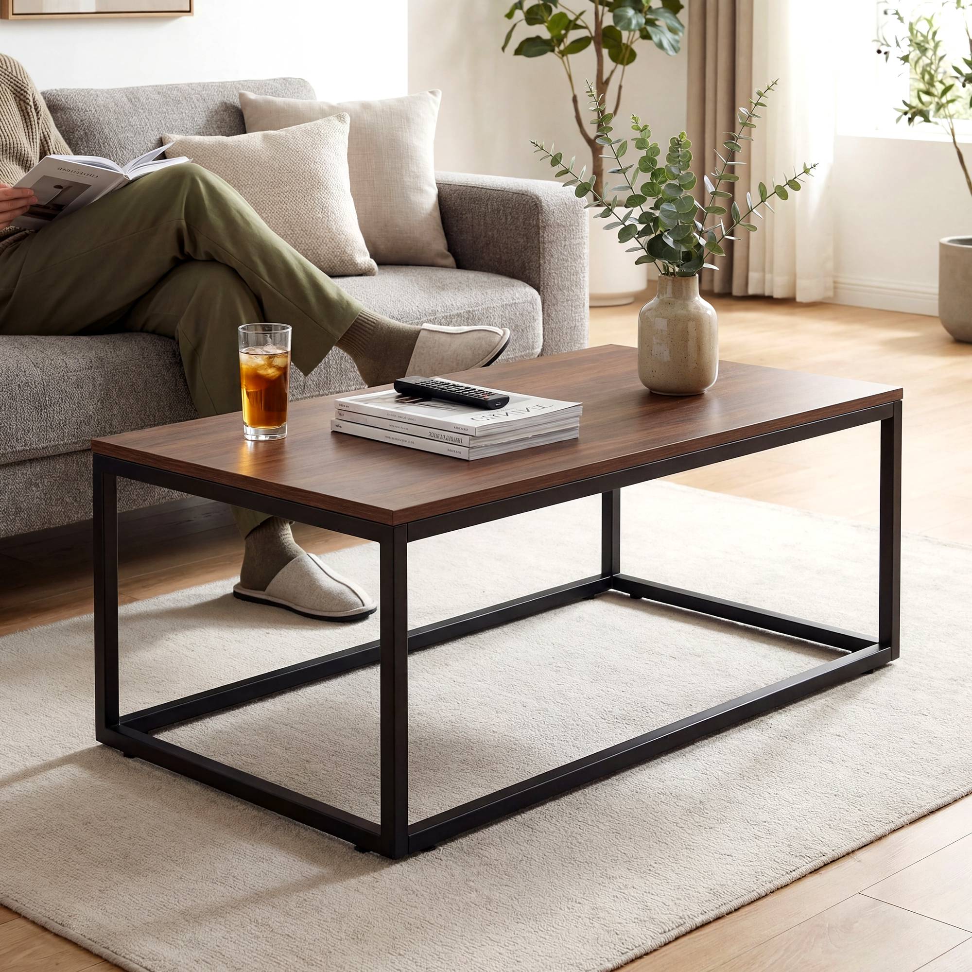 Tischgestell Metall 120x60x42 cm