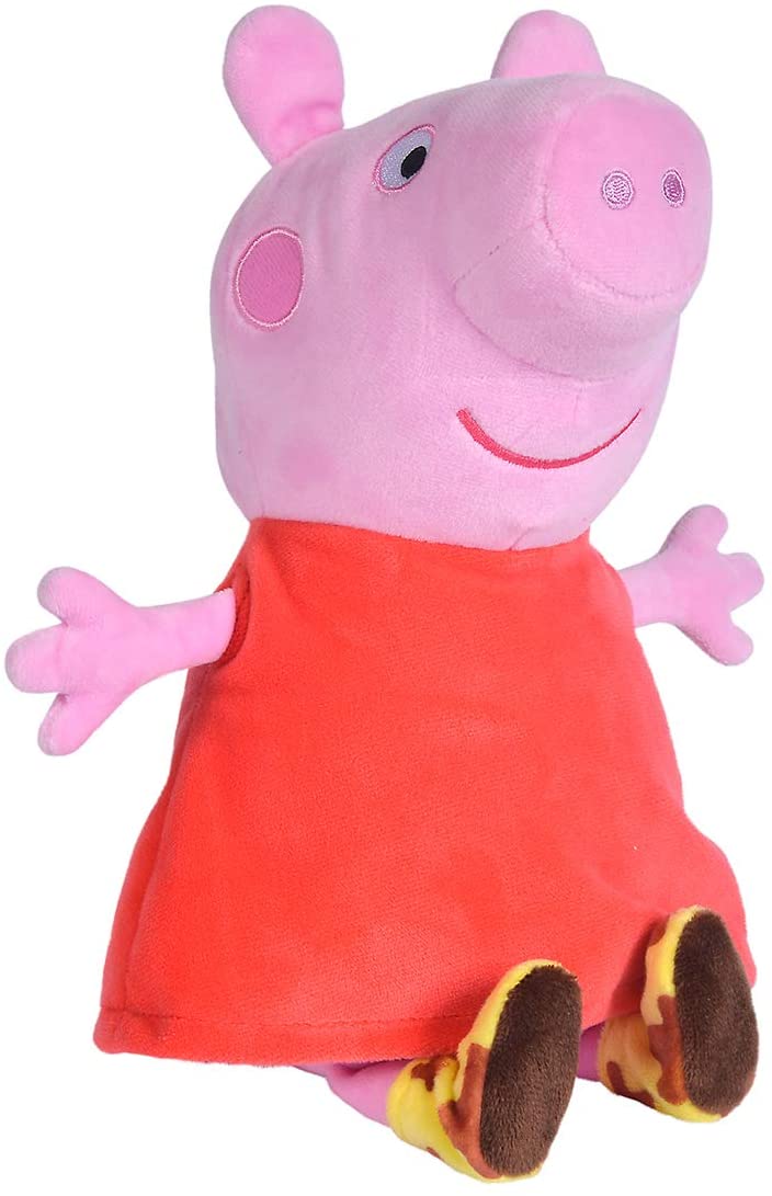 Simba Dickie Plüschfiguren Simba 109261009 - Peppa Pig: Plüschfigur Peppa mit Sound