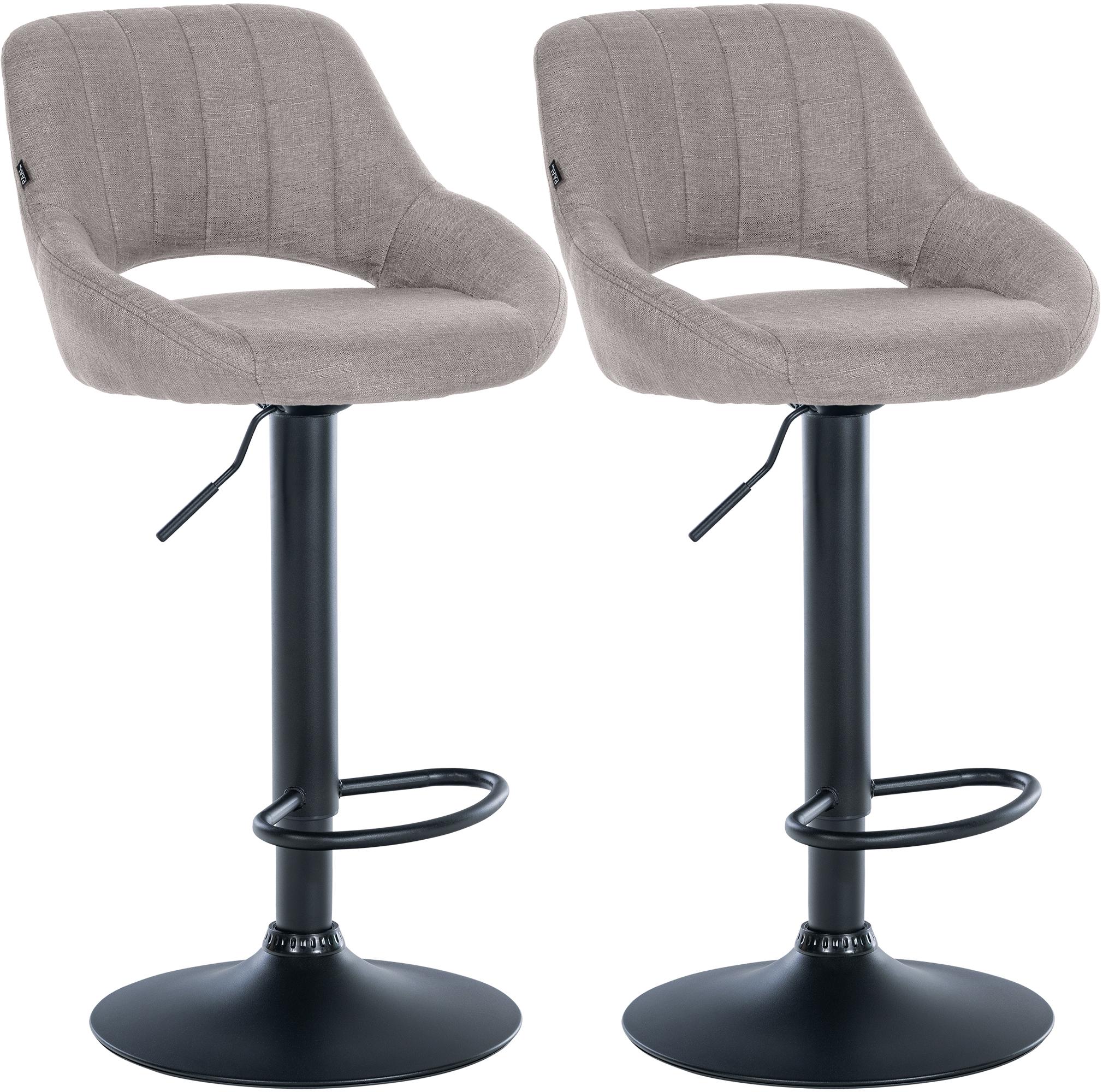 2er Set Barhocker Milet Stoff B