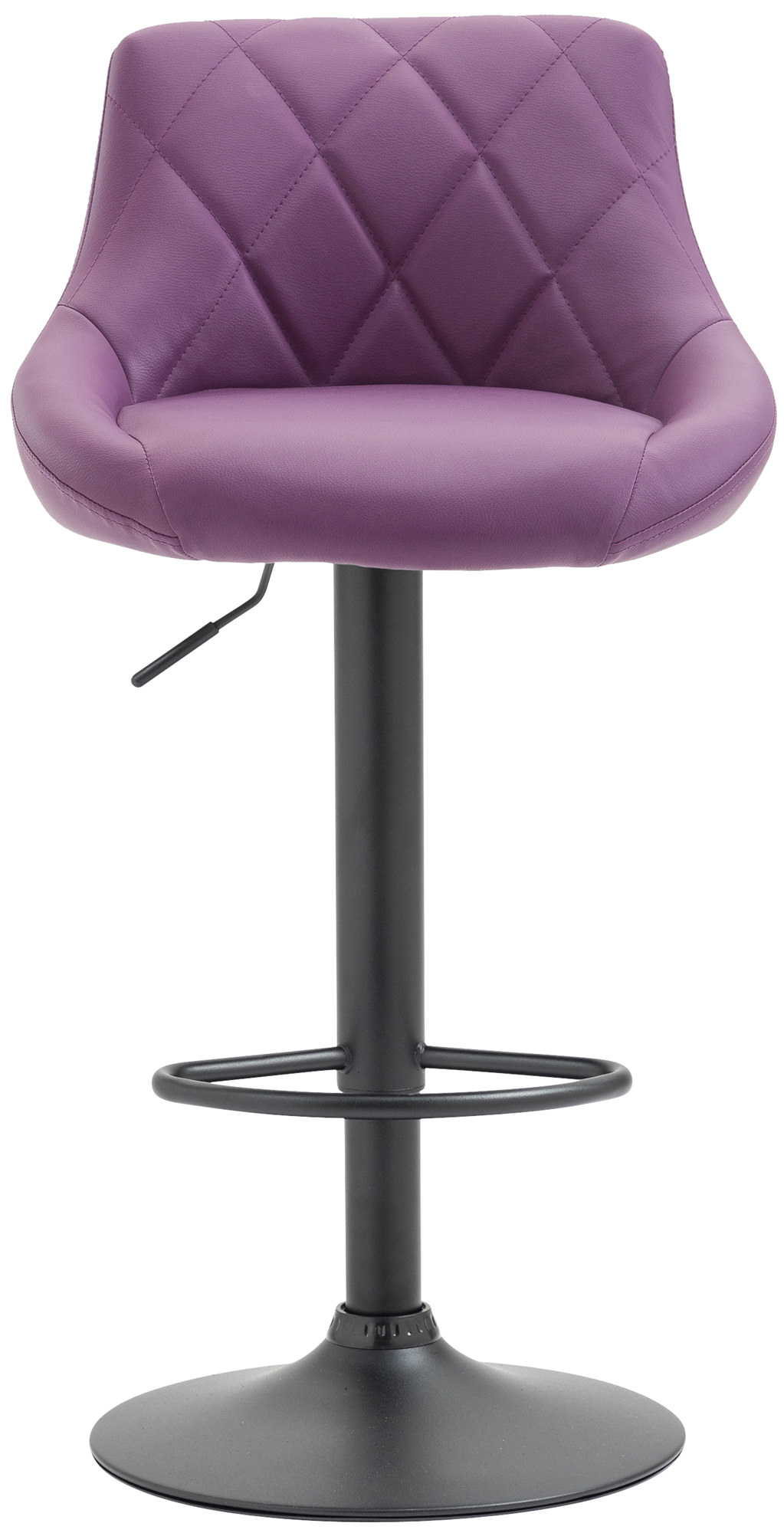 Barhocker Lazio Kunstleder schwarz