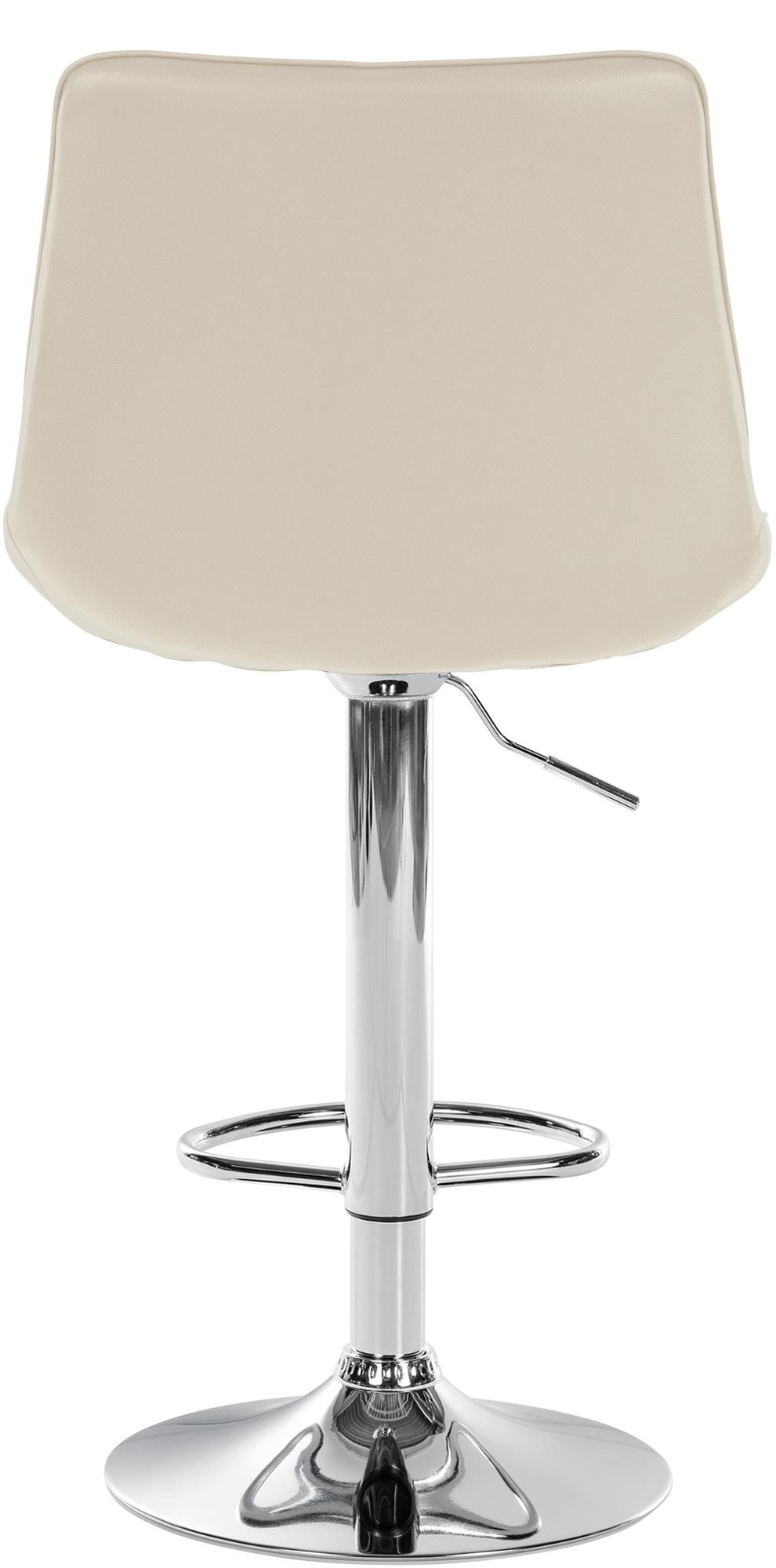 2er Set Barhocker Toni Kunstleder chrom