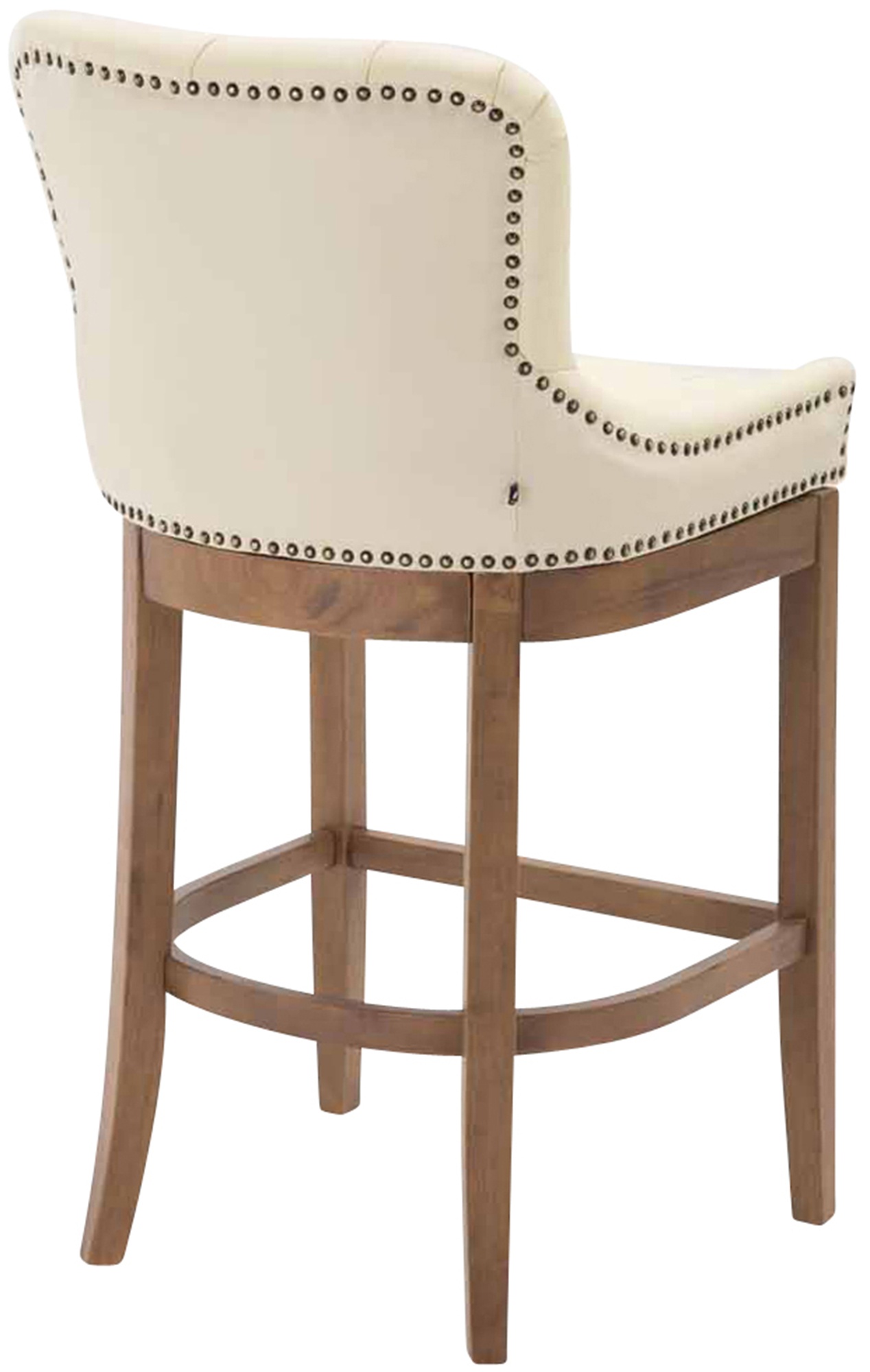 Barhocker Lakewood Echtleder, Antik-hell