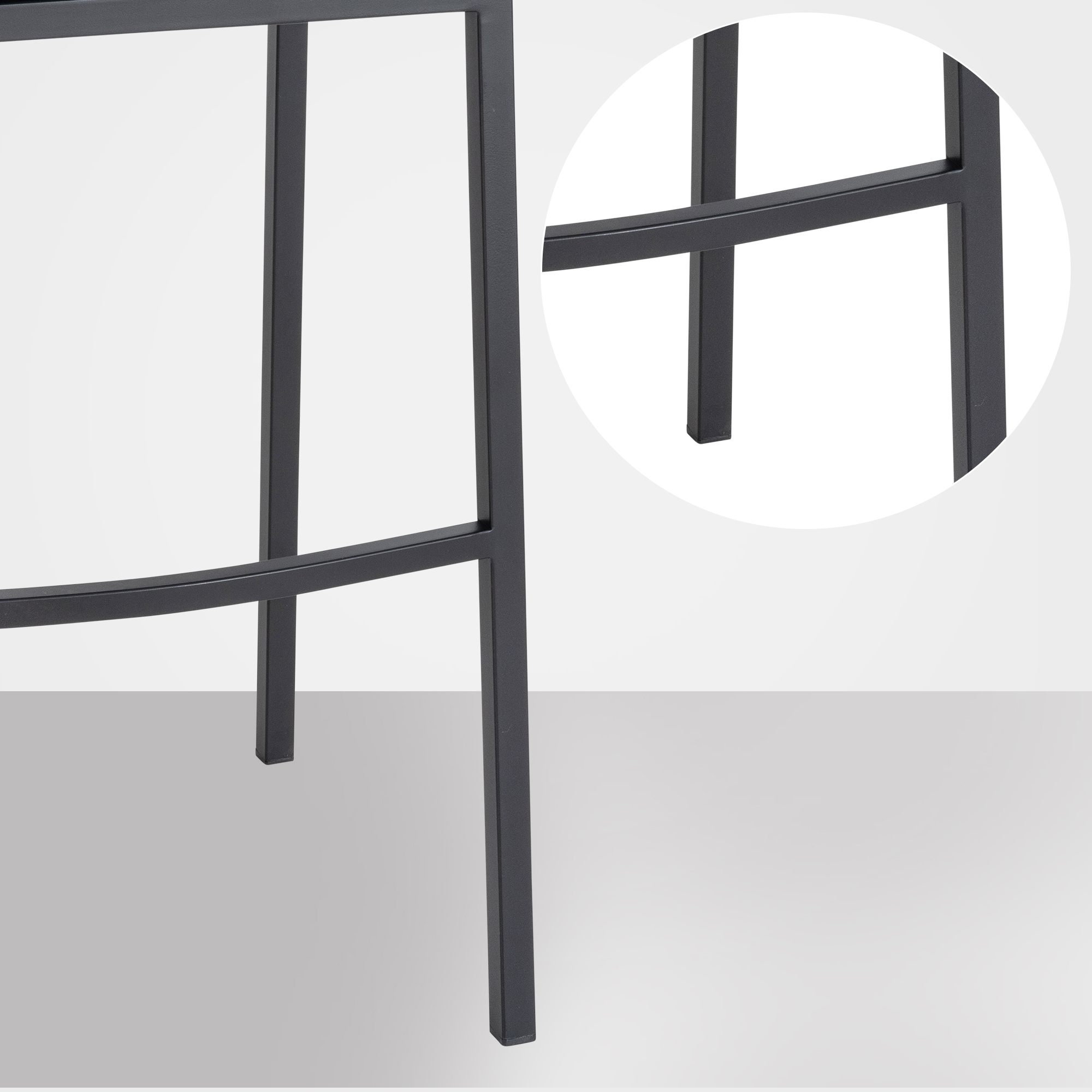 Barhocker Damaso B Samt mit 4-Fuß Gestell