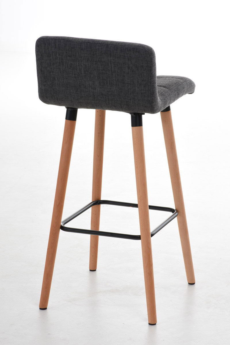 2er Set Barhocker Lincoln Stoff natura