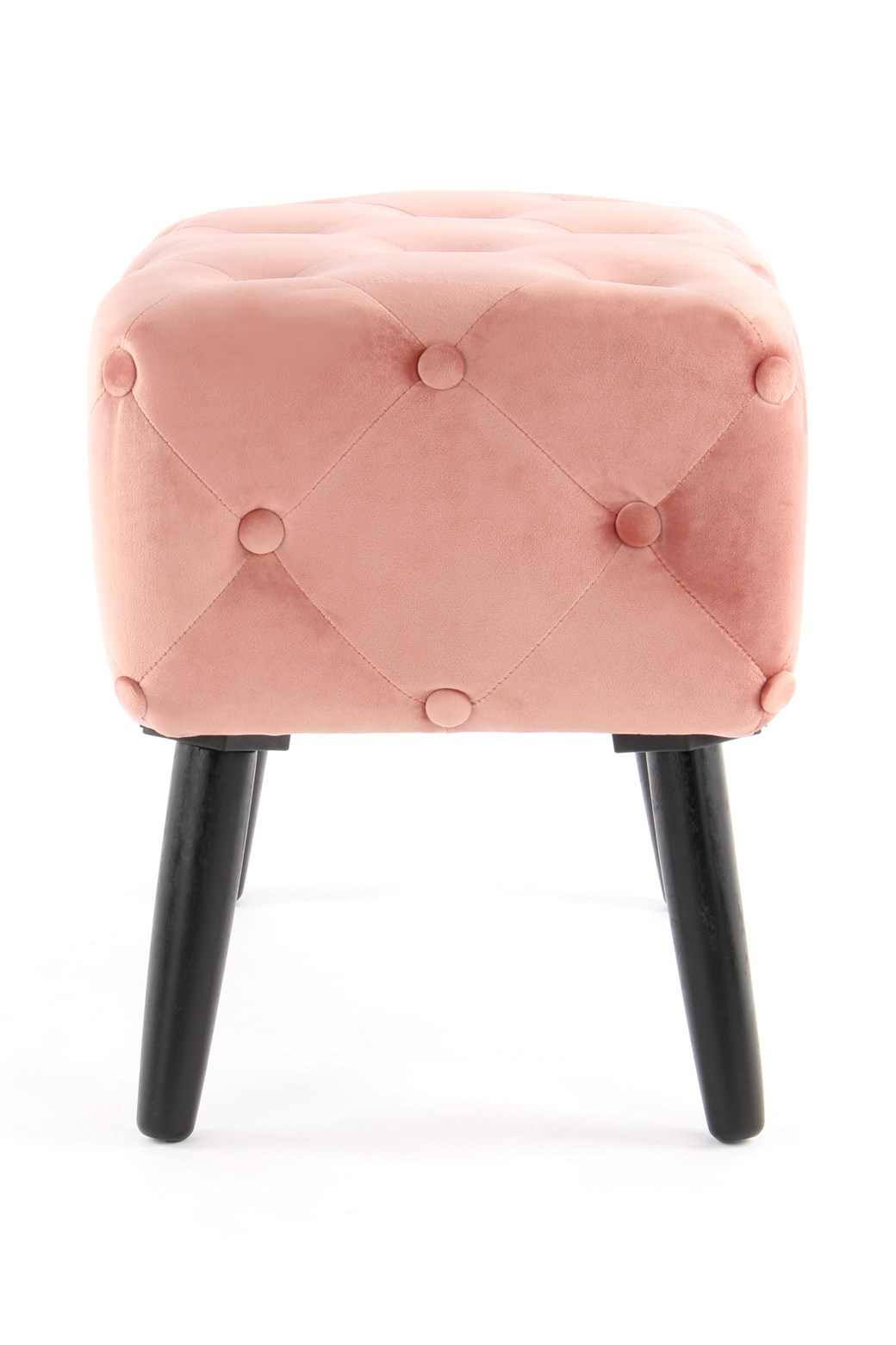 Elegante Sitzbank Rosa / Schwarz