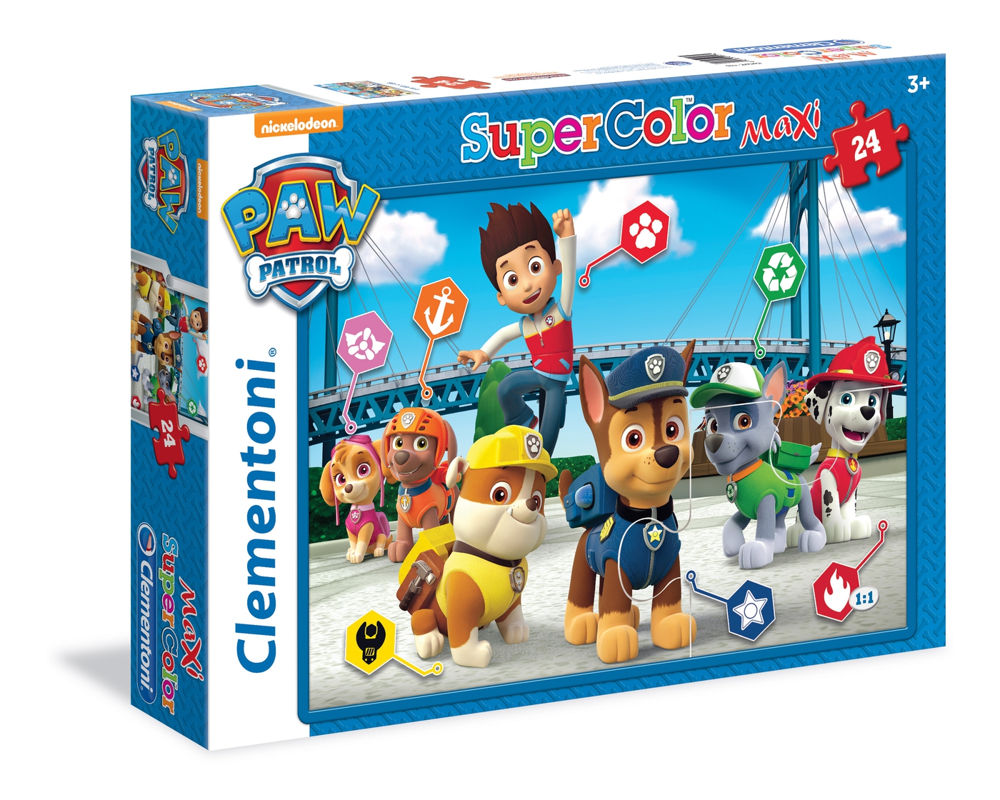 Clementoni Puzzles Clementoni 24049 - 24 Teile Maxi Puzzle - Paw Patrol
