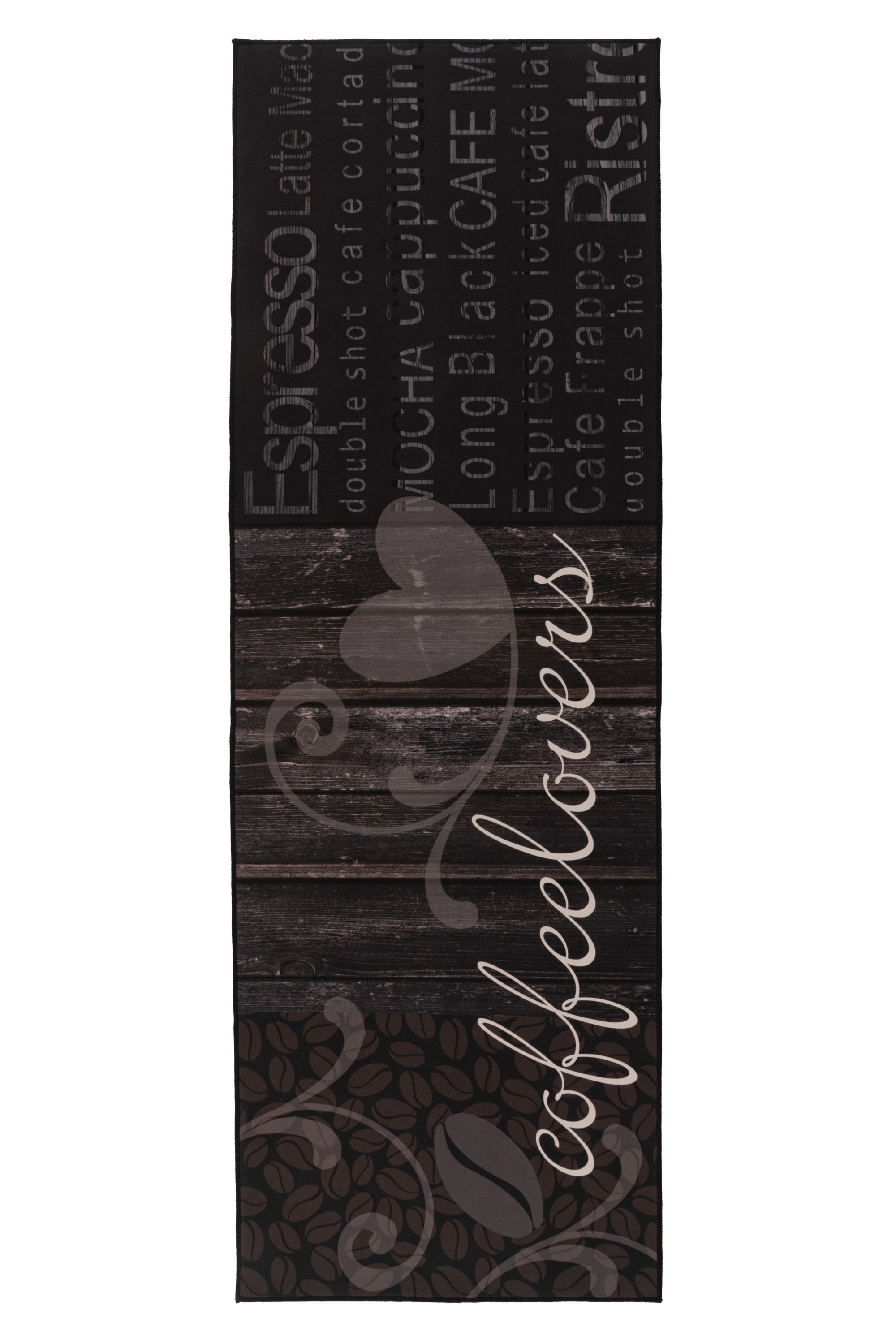 Teppich Pyron 325 Schwarz 60cm x 180cm