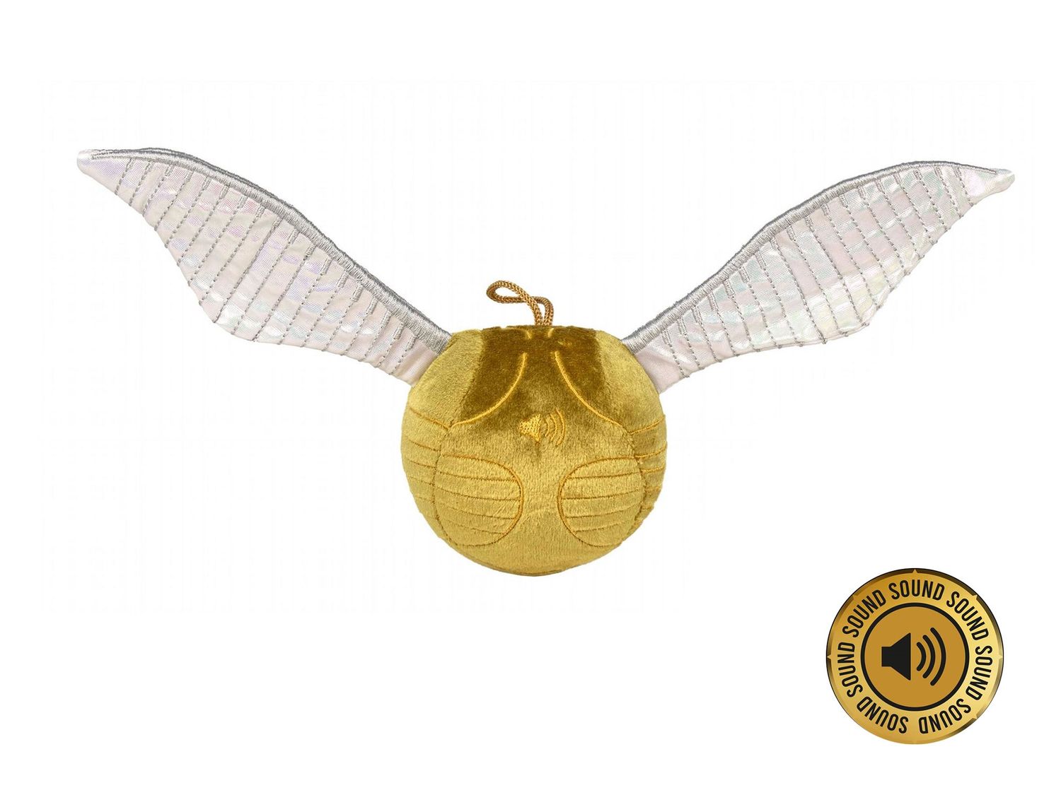 FAMOSA Plüschfiguren Harry Potter - goldener Schnatz - 10 x 22 cm - Plüschanhänger