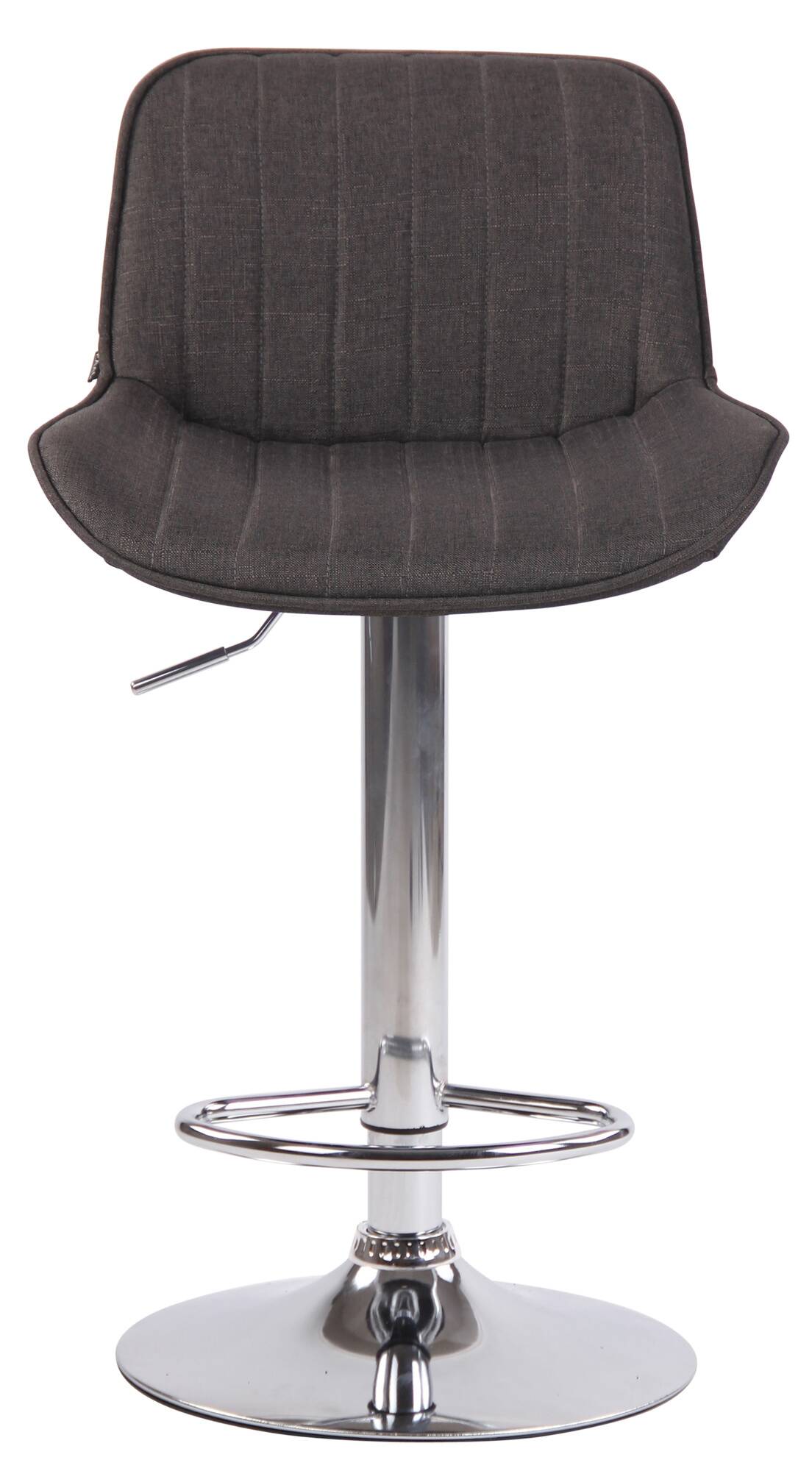 2er Set Barhocker Lentini Stoff chrom