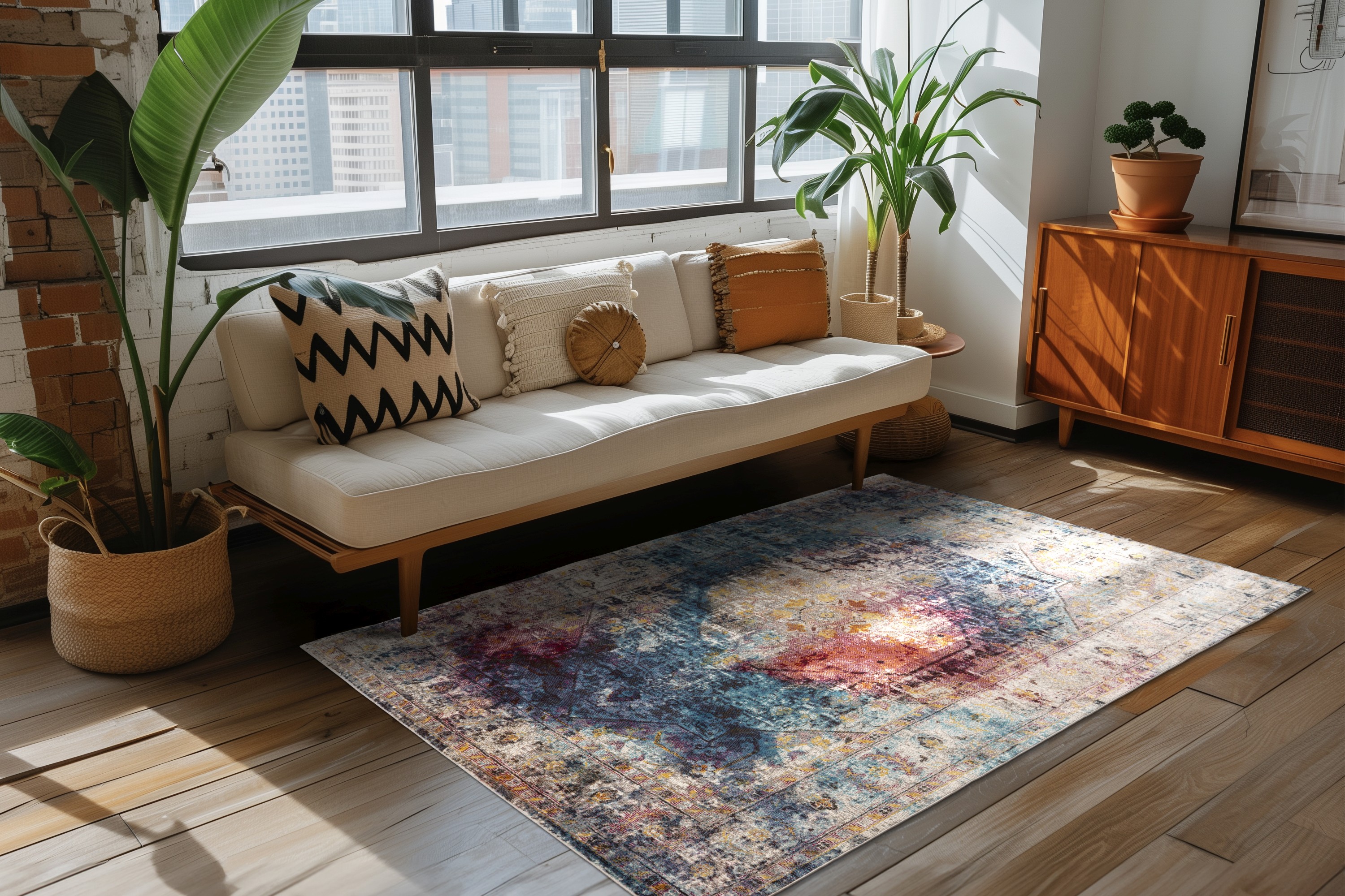 Teppich Blazing Star 225 Multi 133 x 190 cm