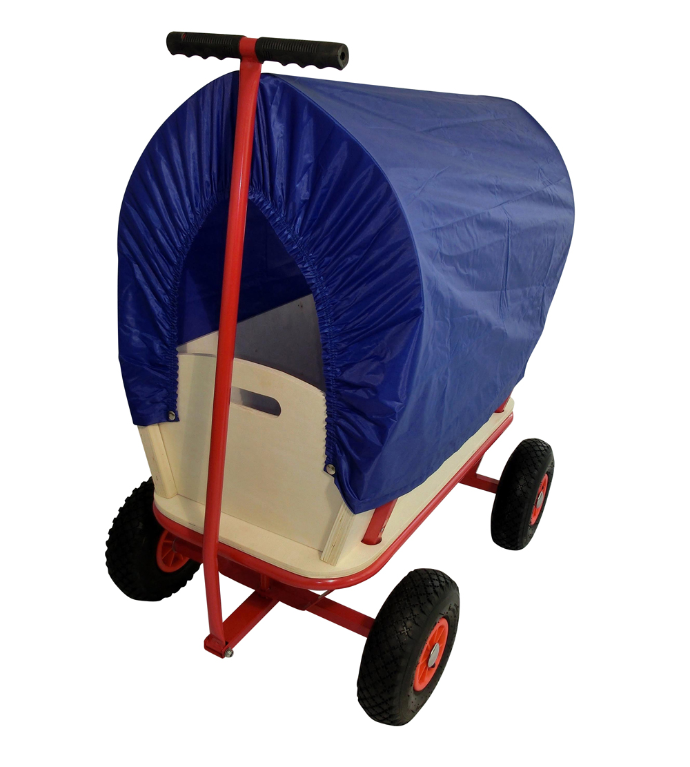 Bollerwagen mit Dach