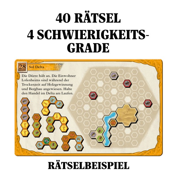 Kosmos Brettspiele & Gesellschaftsspiele Kosmos 682293 - CATAN - Logik Rätsel