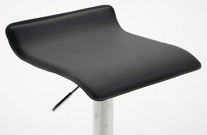 2er Set Barhocker Dyn V2 Kunstleder chrom