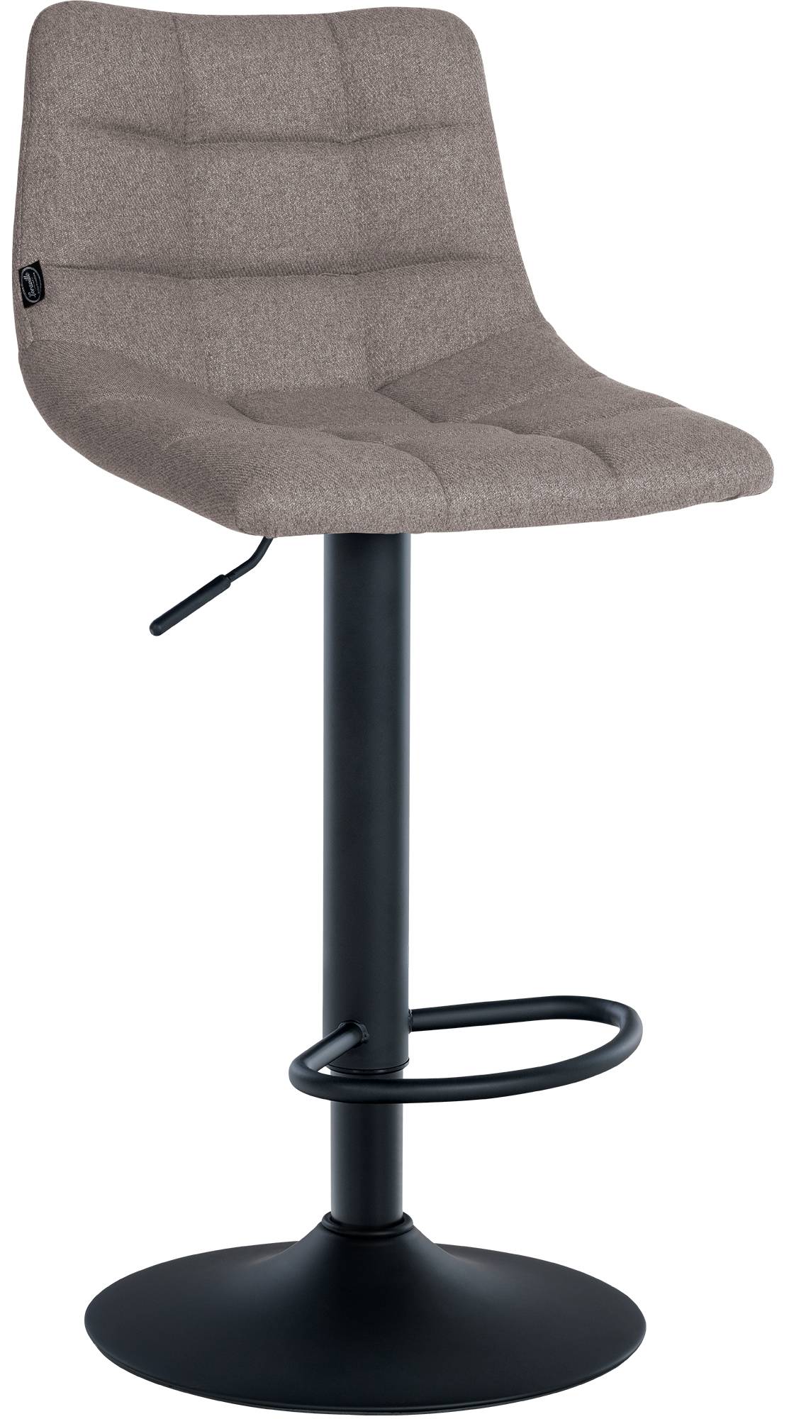 2er Set Barhocker Jerry Stoff schwarz