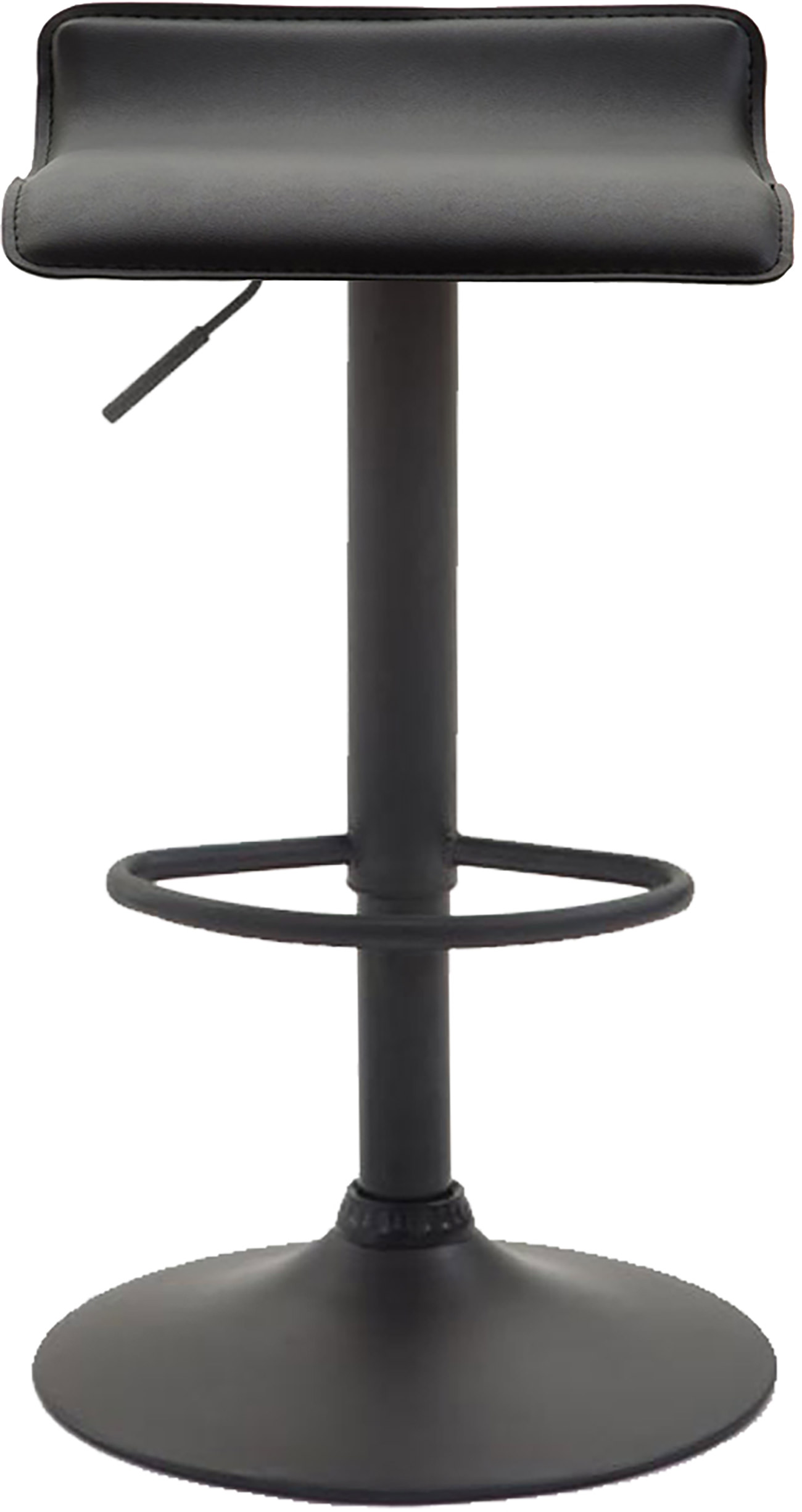 2er Set Barhocker Dyn V2 Kunstleder schwarz