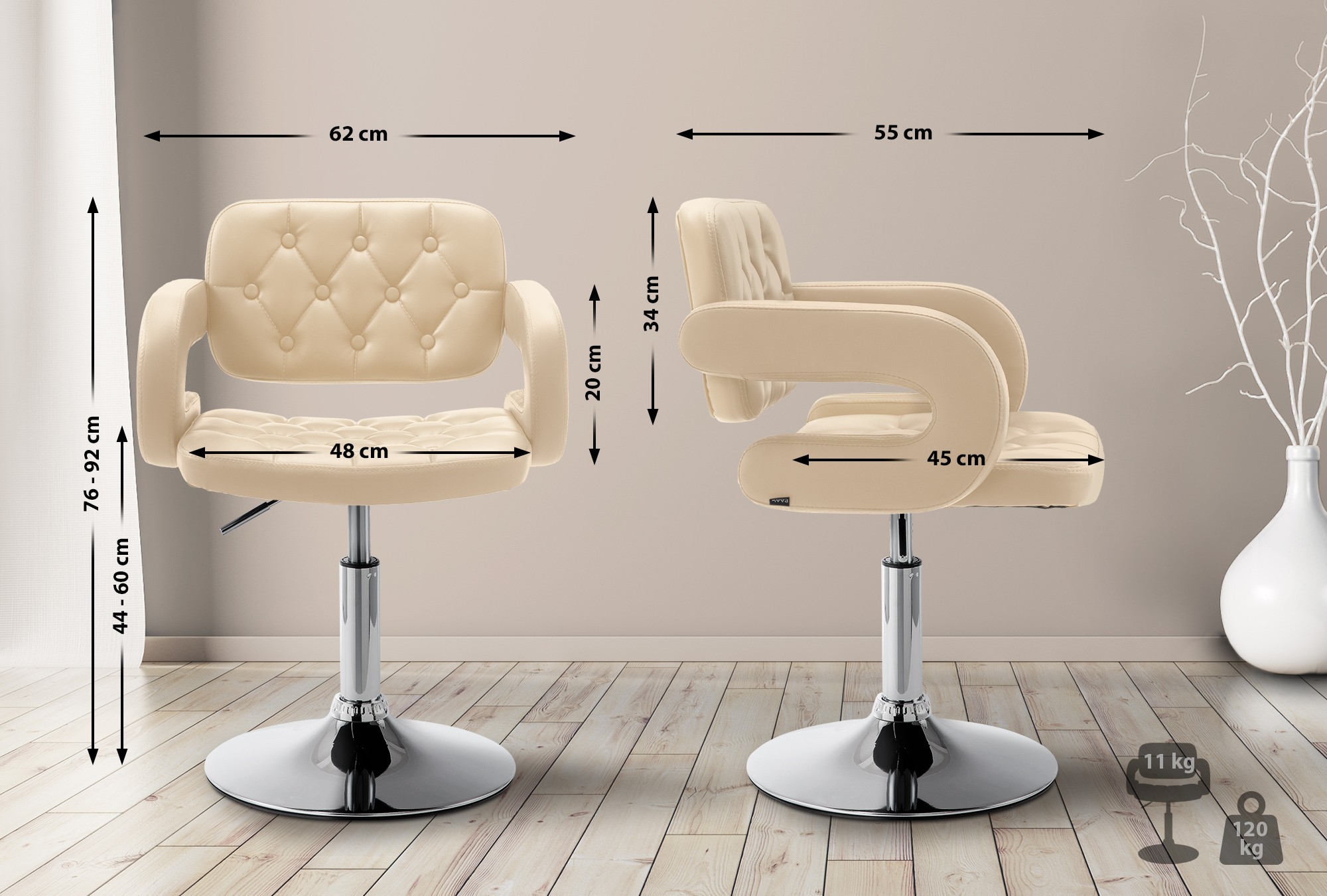 CLP Trading GmbH Lounger Dublin Kunstleder – Ansicht 2