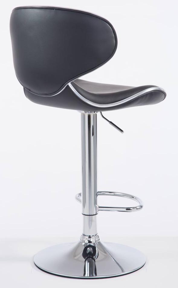 2er Set Barhocker Las Vegas V2 Kunstleder chrom