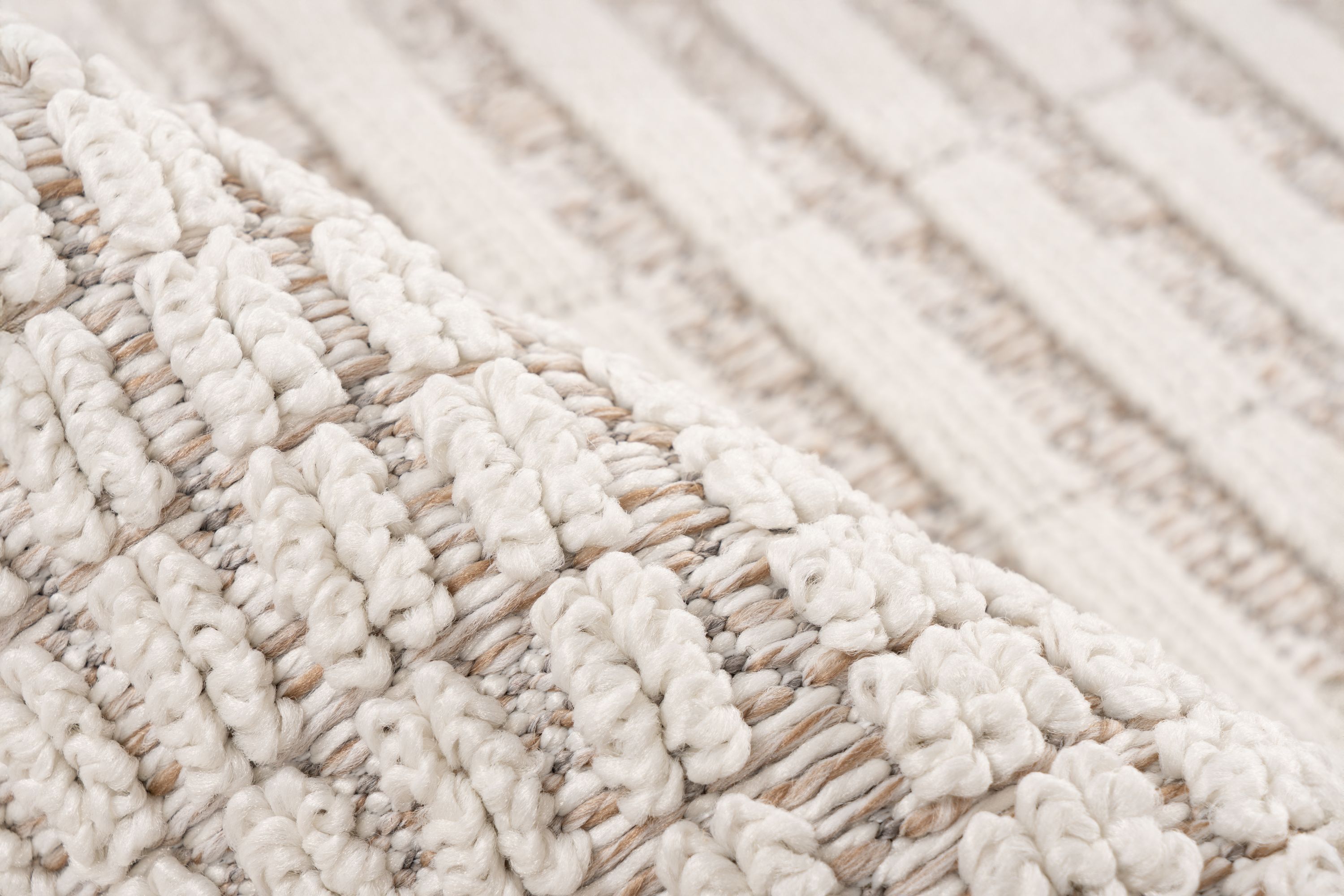 Teppich Reef 125 Elfenbein 80 x 150 cm