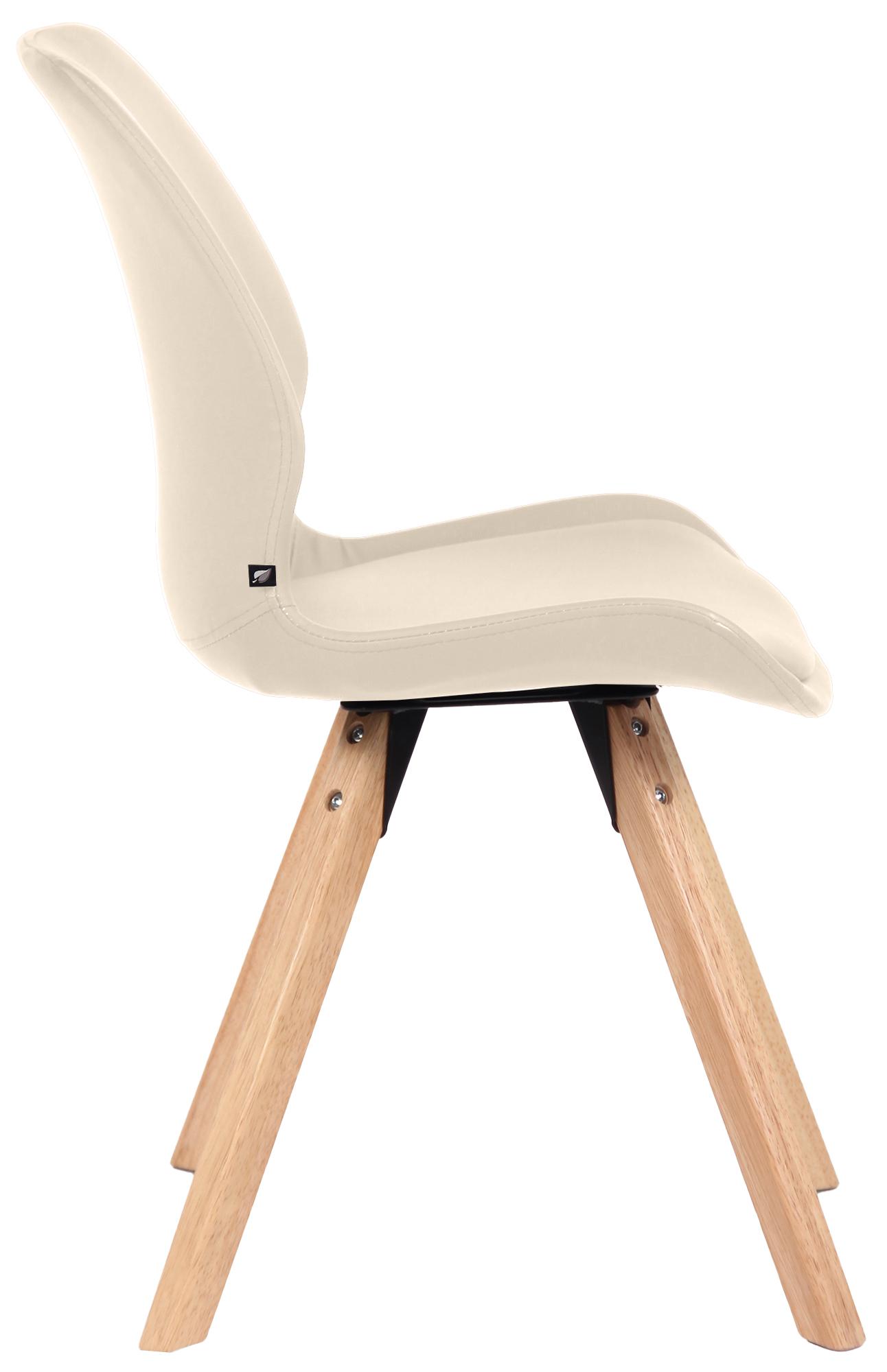 4er Set Stuhl Luna Kunstleder