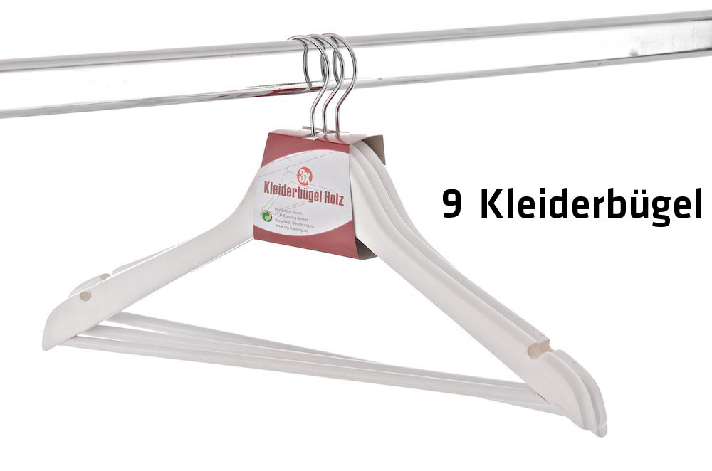9 x Kleiderbügel