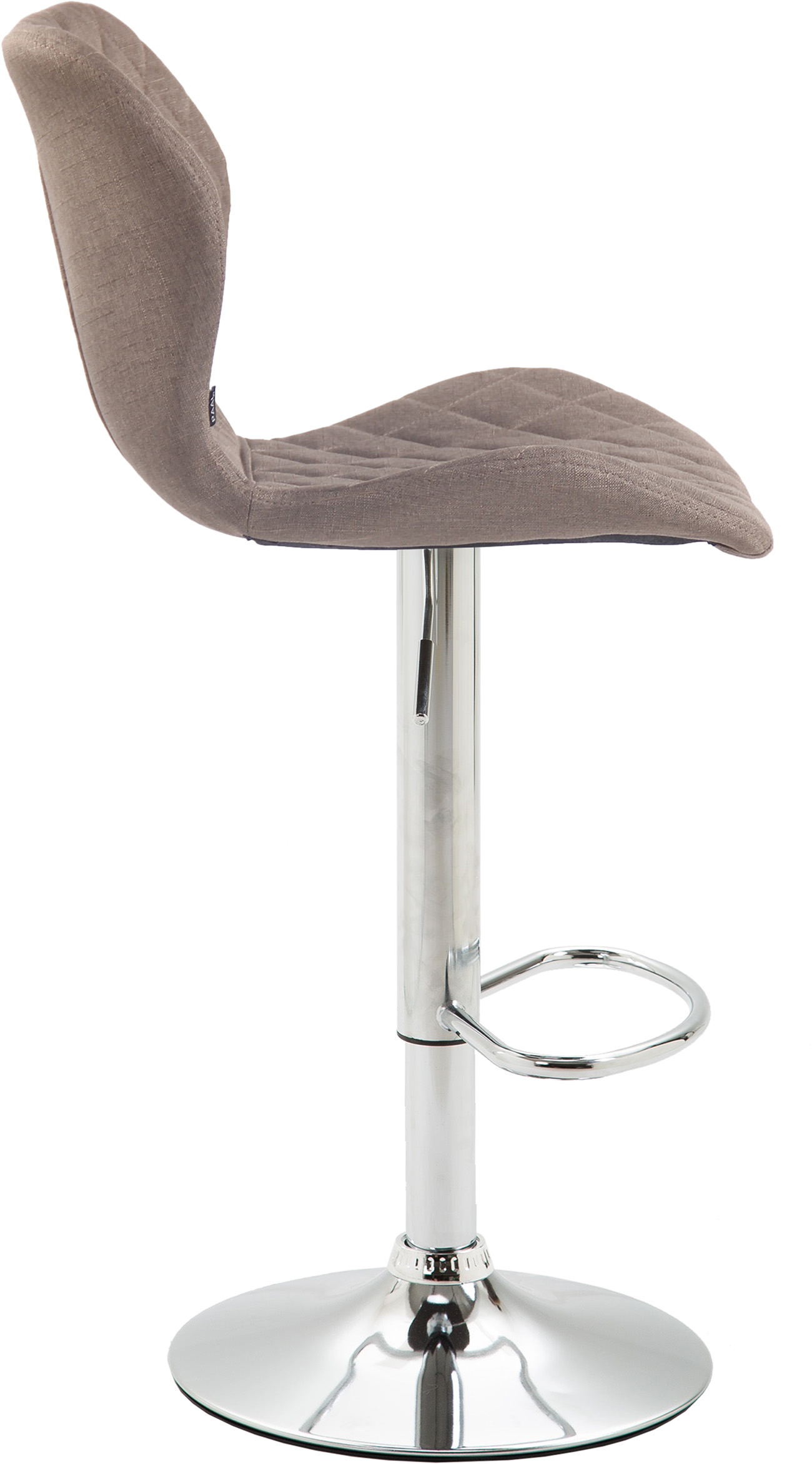 Barhocker Cork Stoff chrom