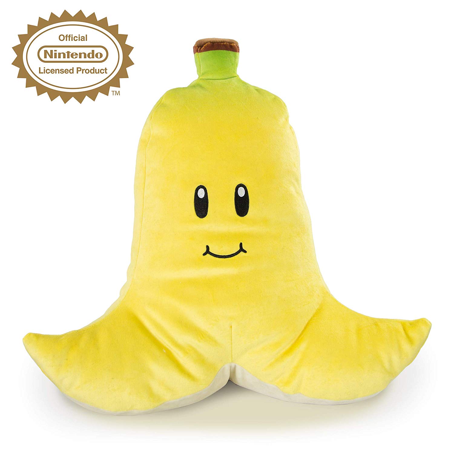 TOMY Sonstiges Nintendo Plüsch - Mario Kart Banana - Plüschkissen (40 cm)