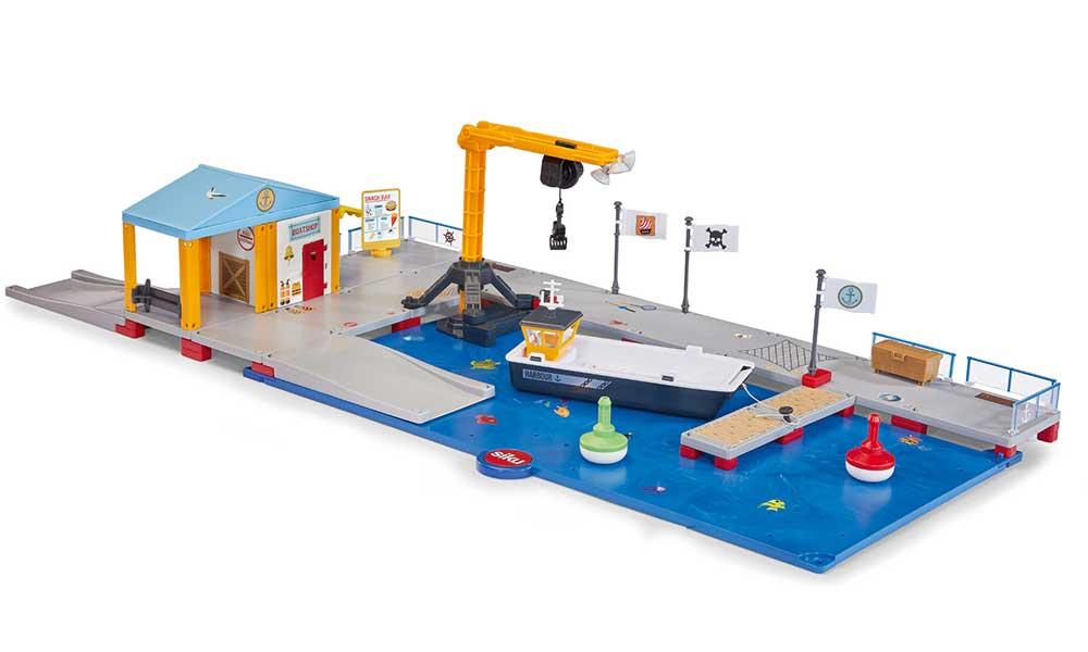 Siku Modelle & Fahrzeuge SIKU 5512 - SIKUWORLD Anlegestelle - Modellauto