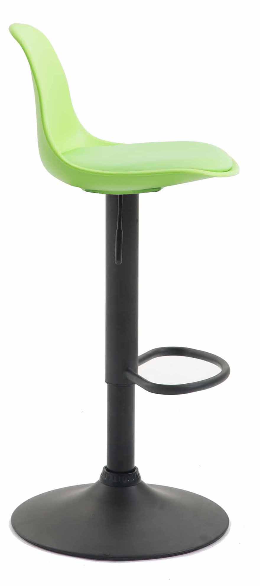 2er Set Barhocker Kiel Kunststoff schwarz