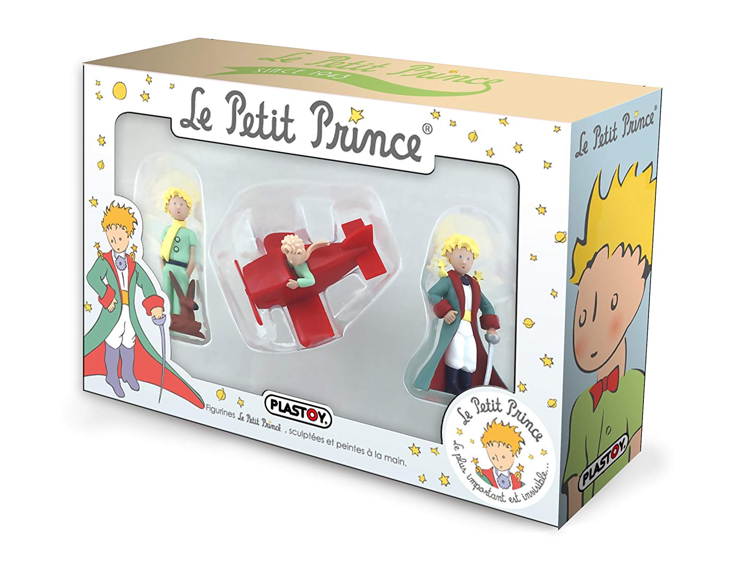 Plastoy Sammel- & Spielfiguren Plasytoy 61040 - Spielfigur - Der kleine Prinz (3 Figuren)