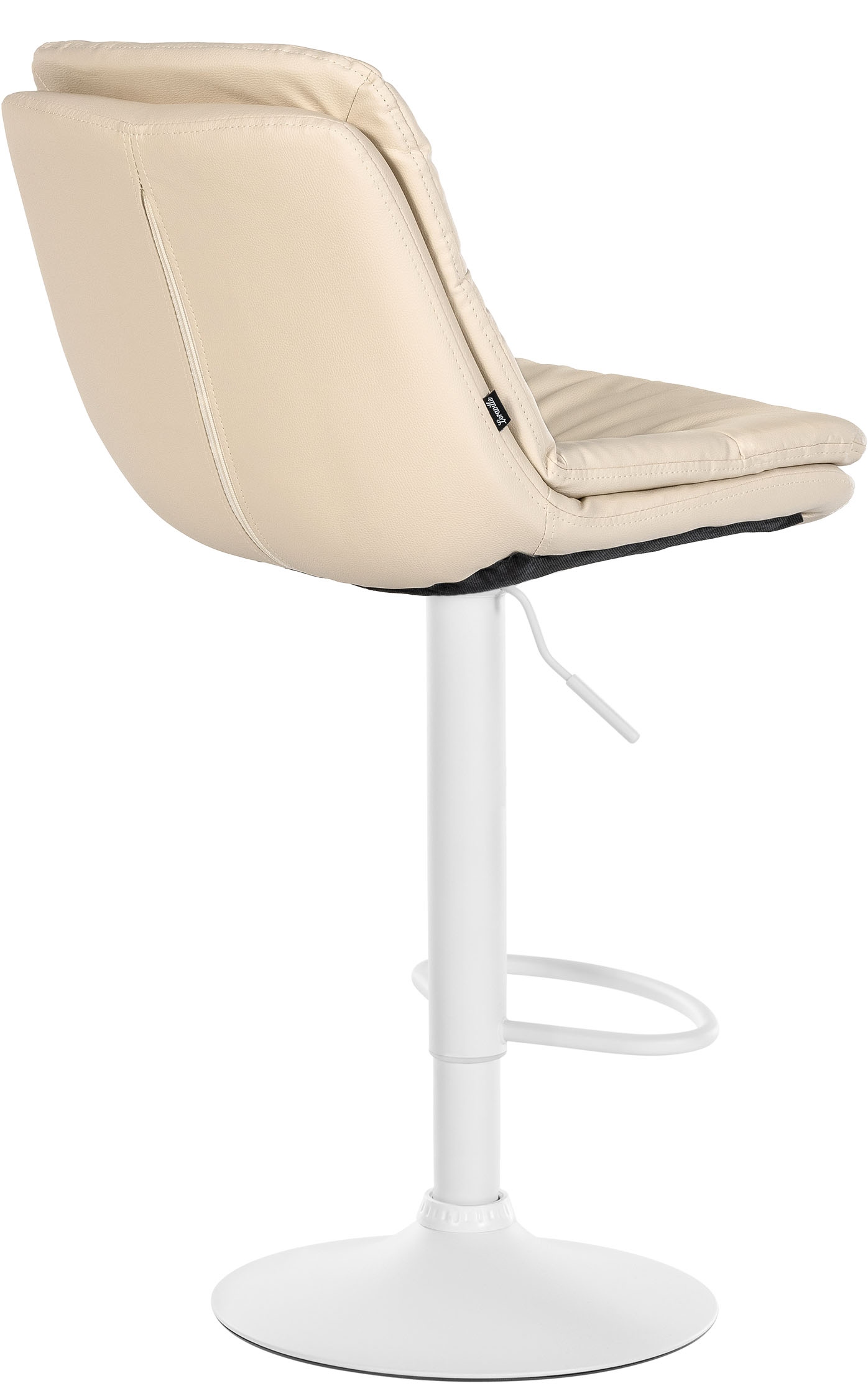 Barhocker Laurel Kunstleder weiß
