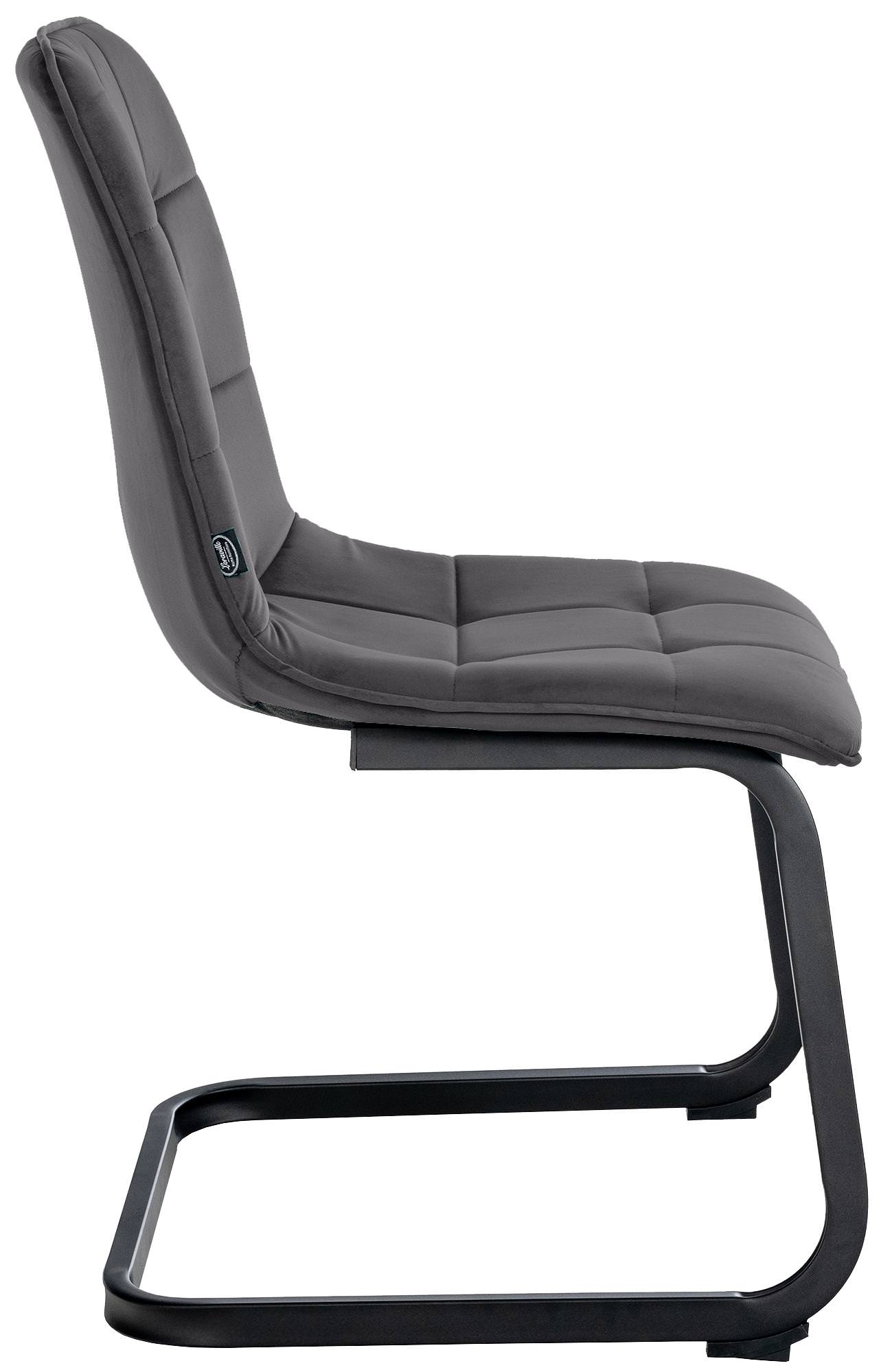 2er Set Esszimmerstuhl Vermont Samt