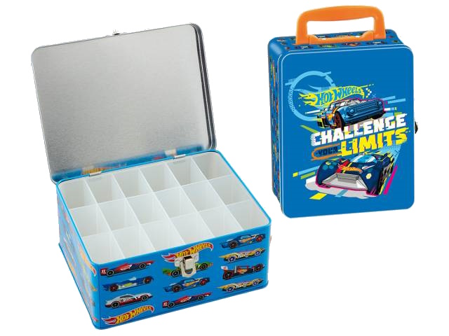 Theo Klein Spielzeugaufbewahrung Hot Wheels - Sammelkoffer für 18 Autos